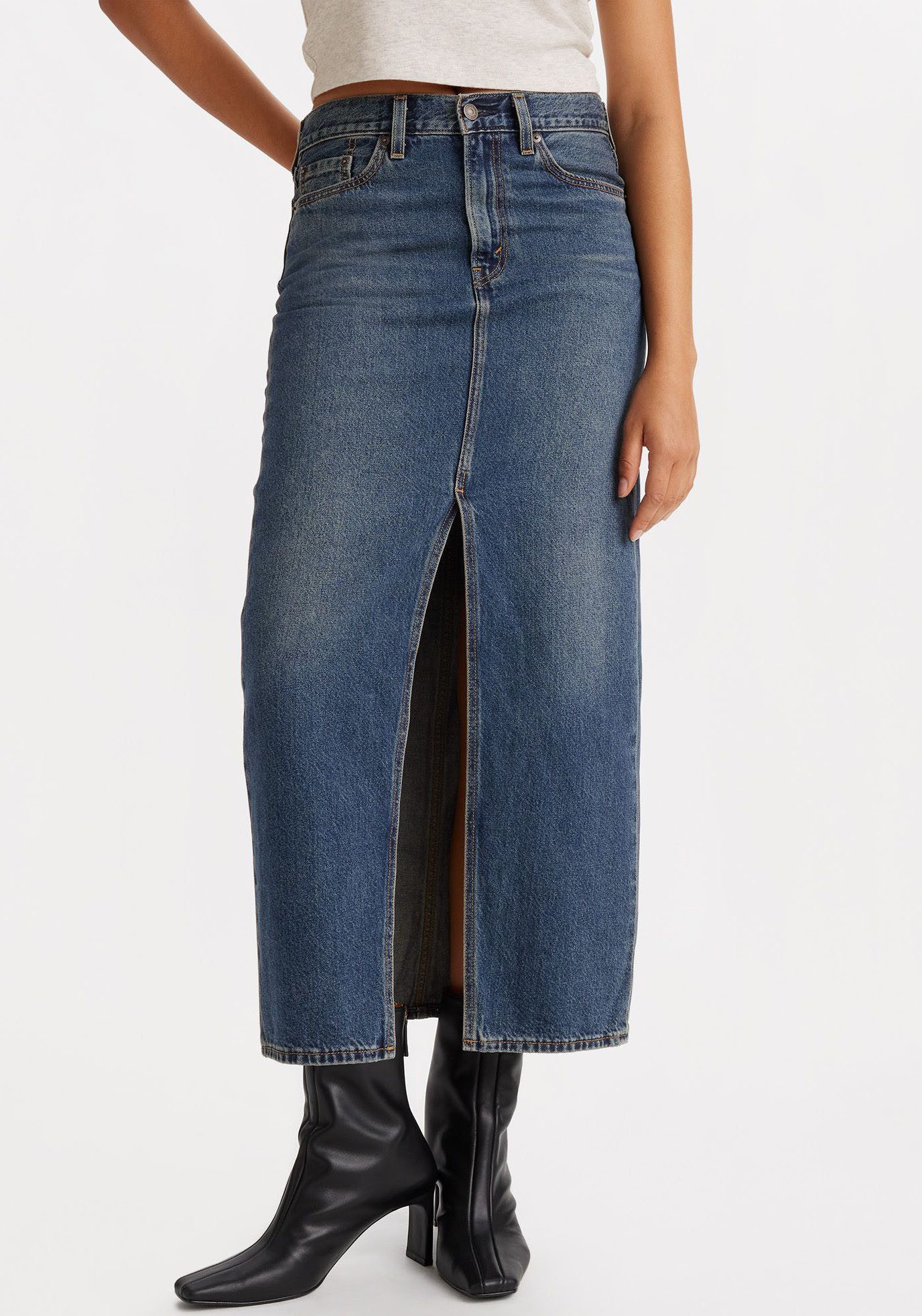 Levi's® Jeansrock Ankle Column Skirt