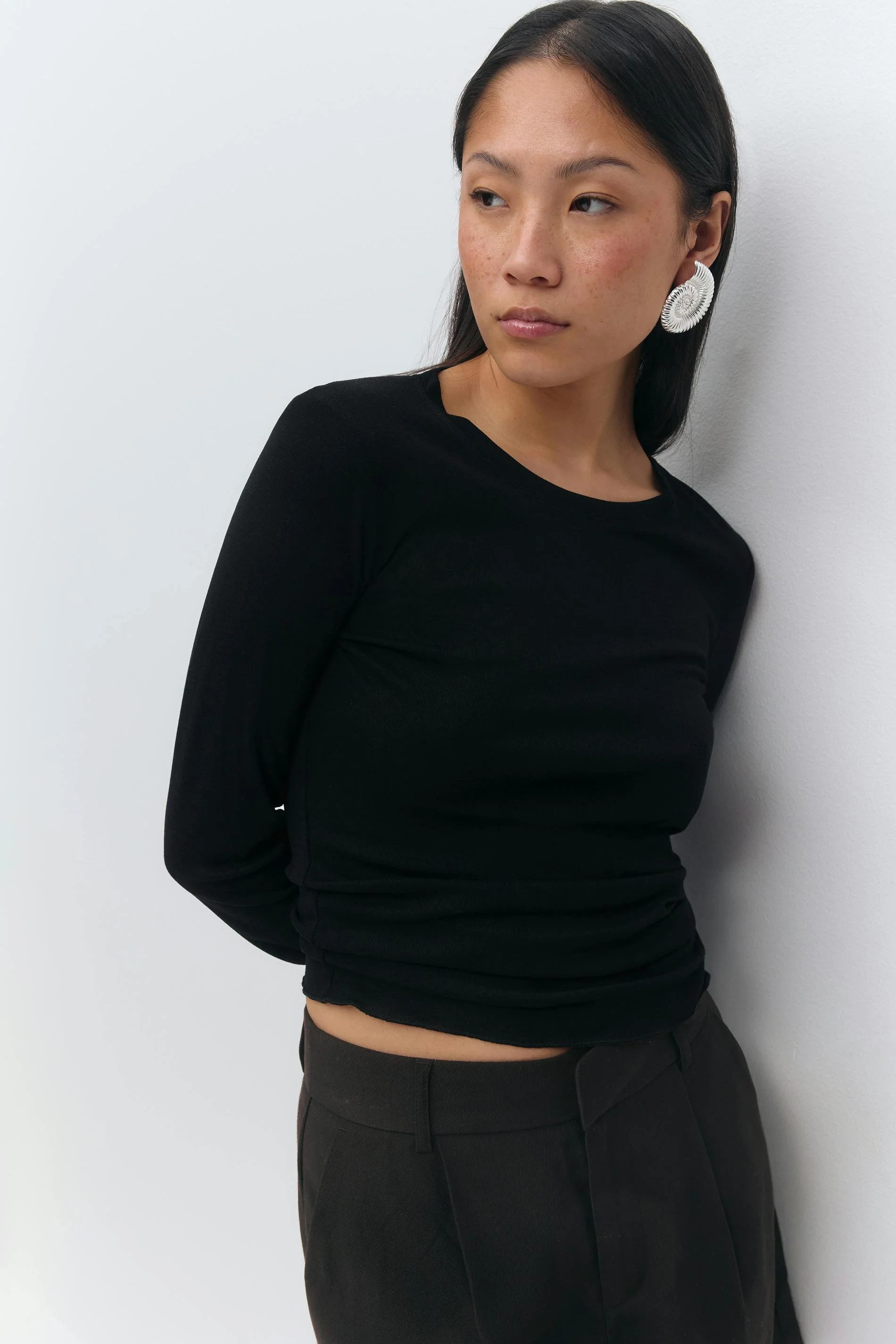 Gina Tricot Shirttop Sheer top