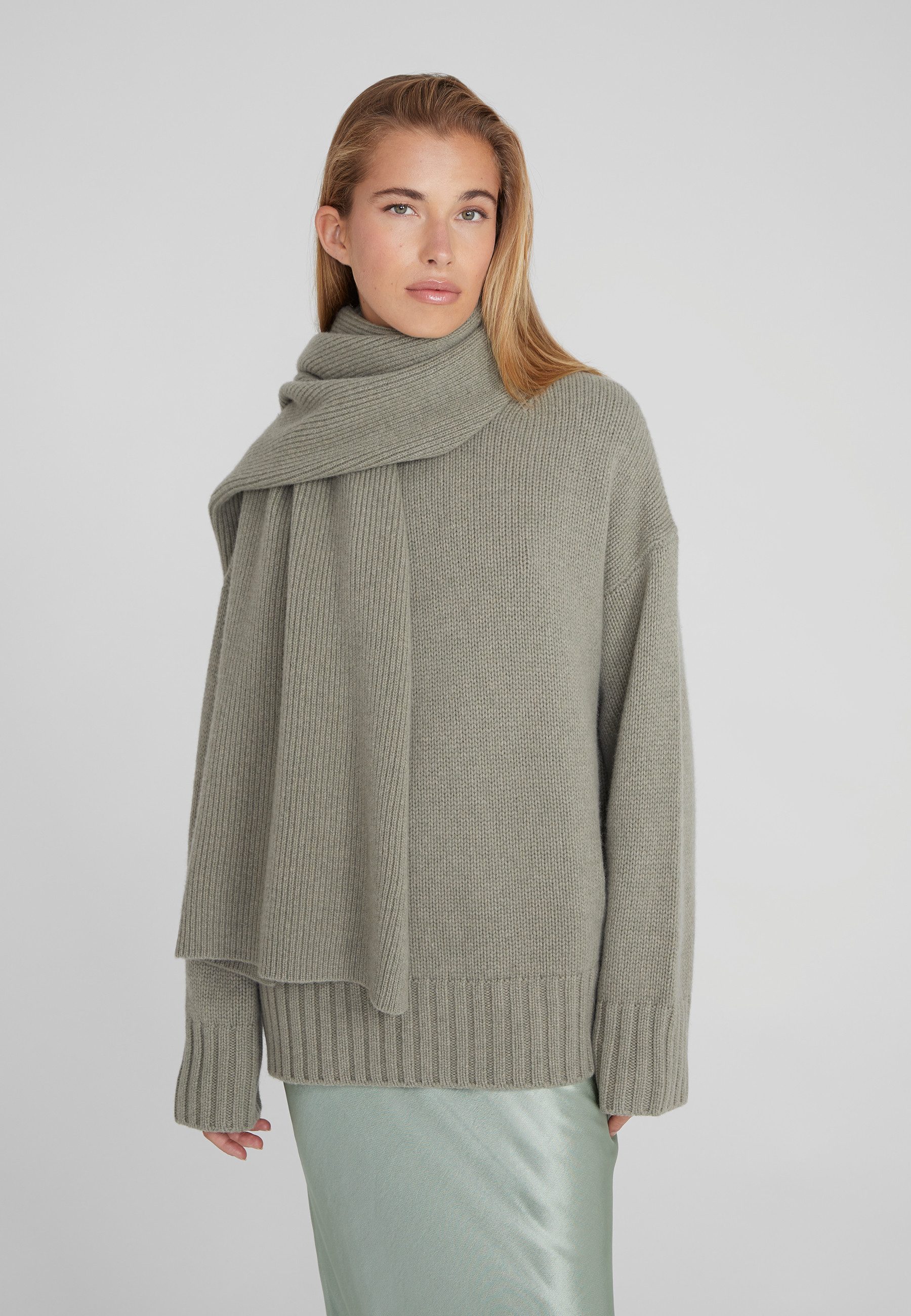 Schal Merino-Kaschmir Gemisch FRAUEN OVERSIZED SCHAL