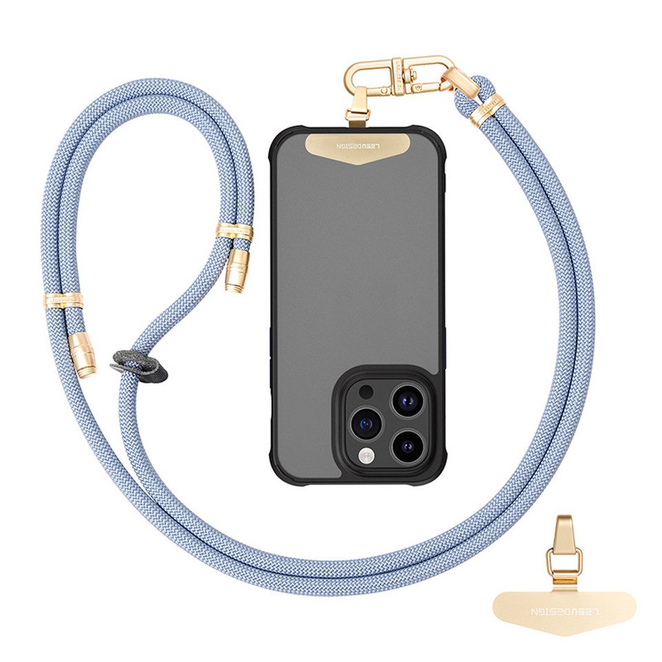 Coonoor Handykette Universal zum Umhängen, Handy Lanyard, Stabil Handyband, mit Kordel Smartphonekette für Holiday, Outdoor, Reise