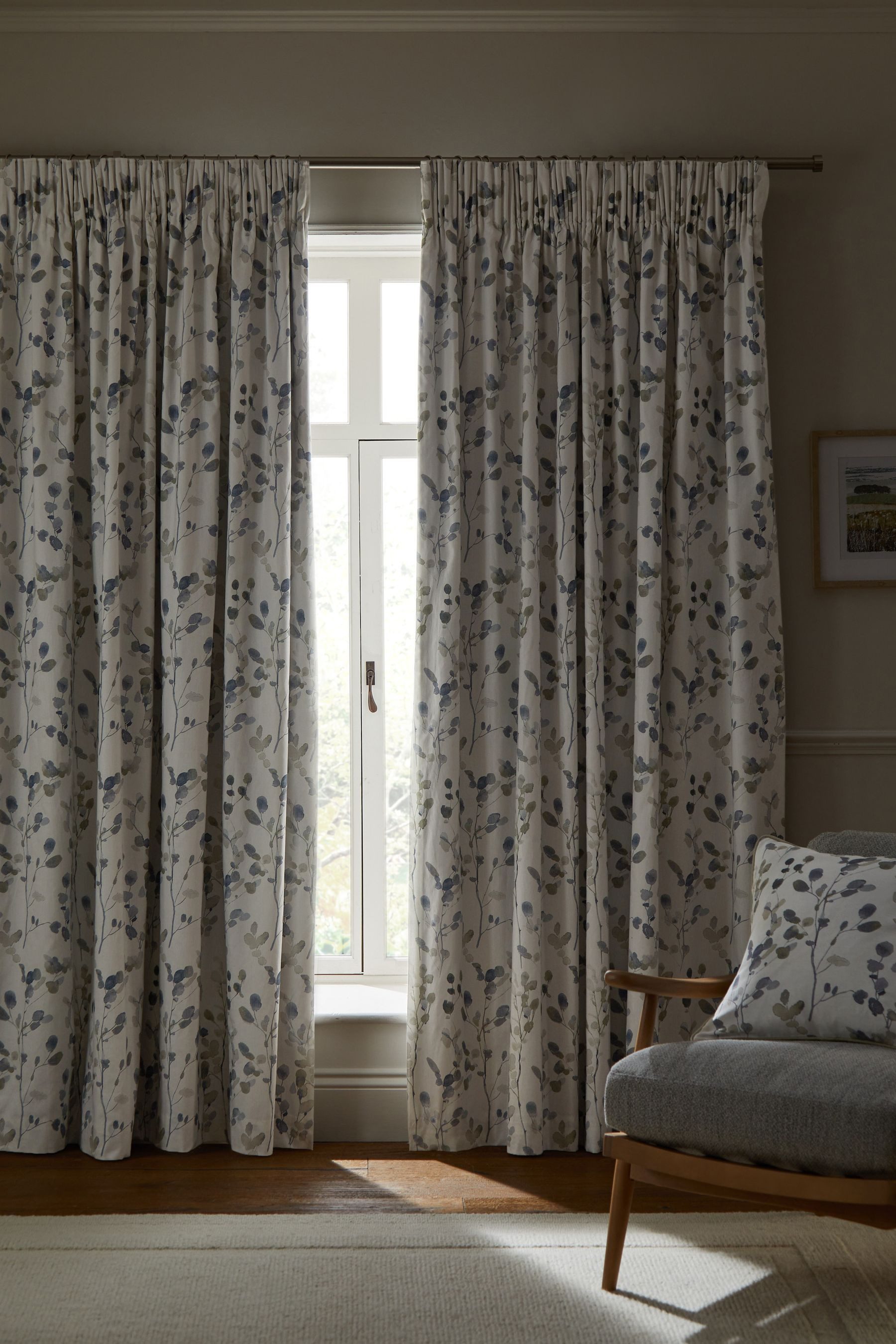 Next Verdunkelungsvorhang Honesty Thermo-/Verdunklungsvorhänge mit Falten ( günstig online kaufen