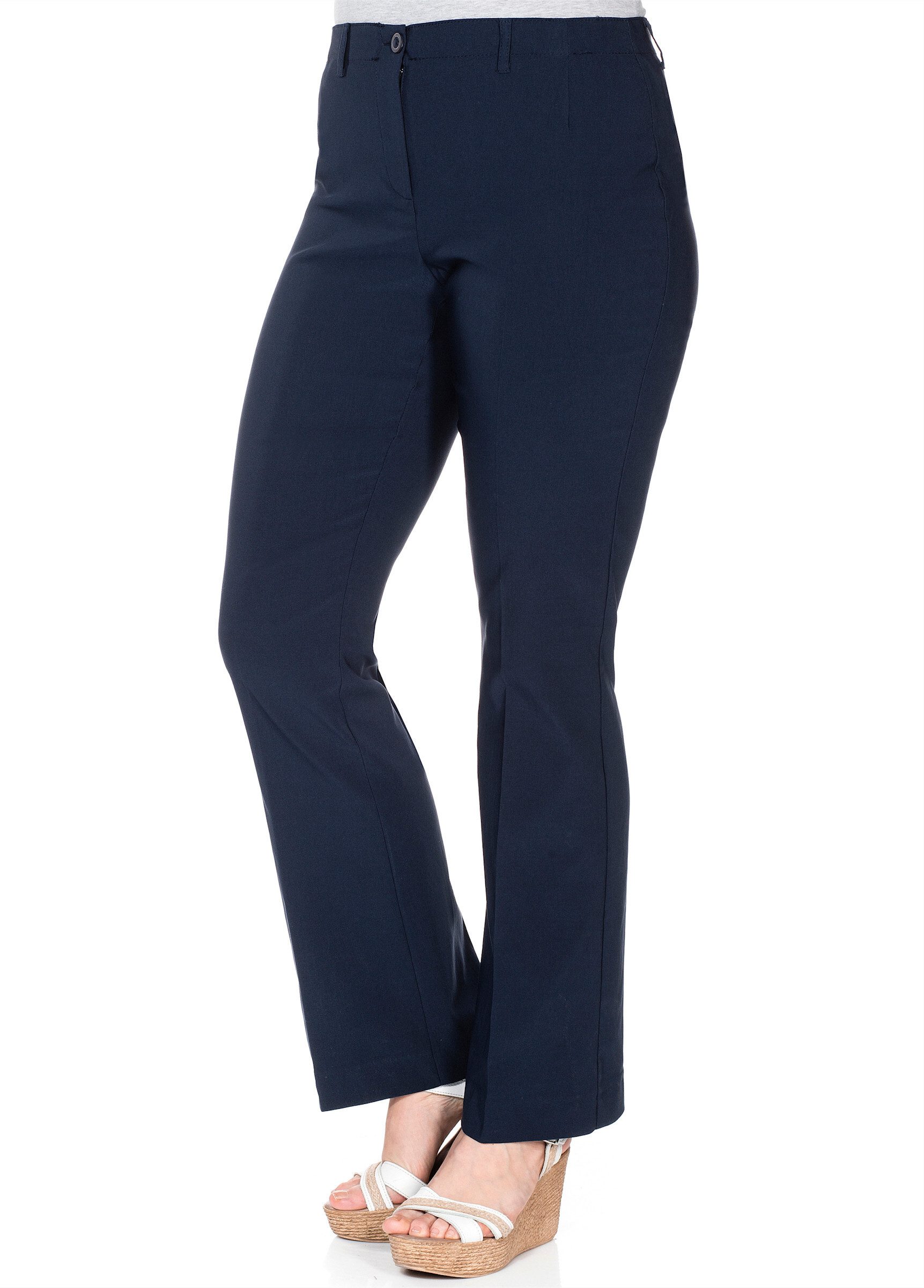 Sheego Jerseyhose Bengalinhose Innenbeinlänge ca. 83 günstig online kaufen