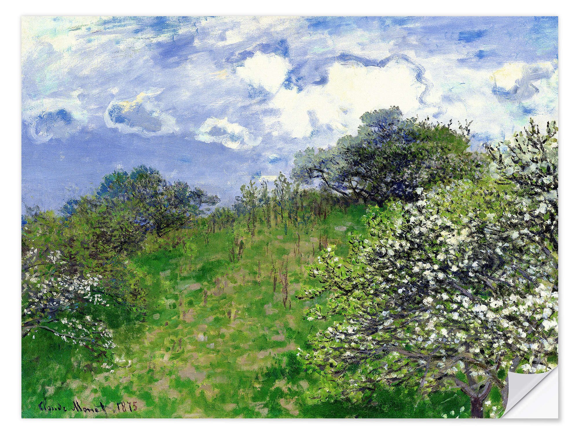 Wandfolie Claude Monet