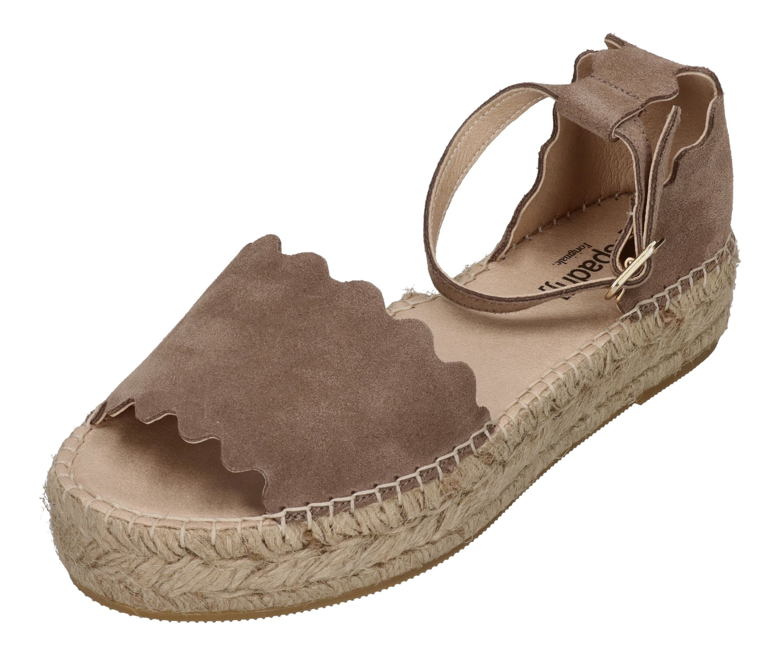 espadrij l´originale LYON Riemchensandalette Sable