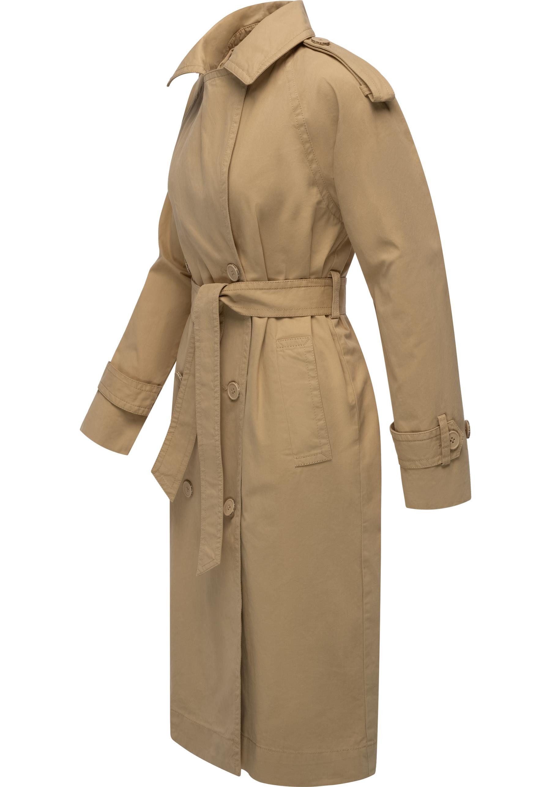 Ragwear Trenchcoat Longtrench Eleganter Mantel-Klassiker mit günstig online kaufen