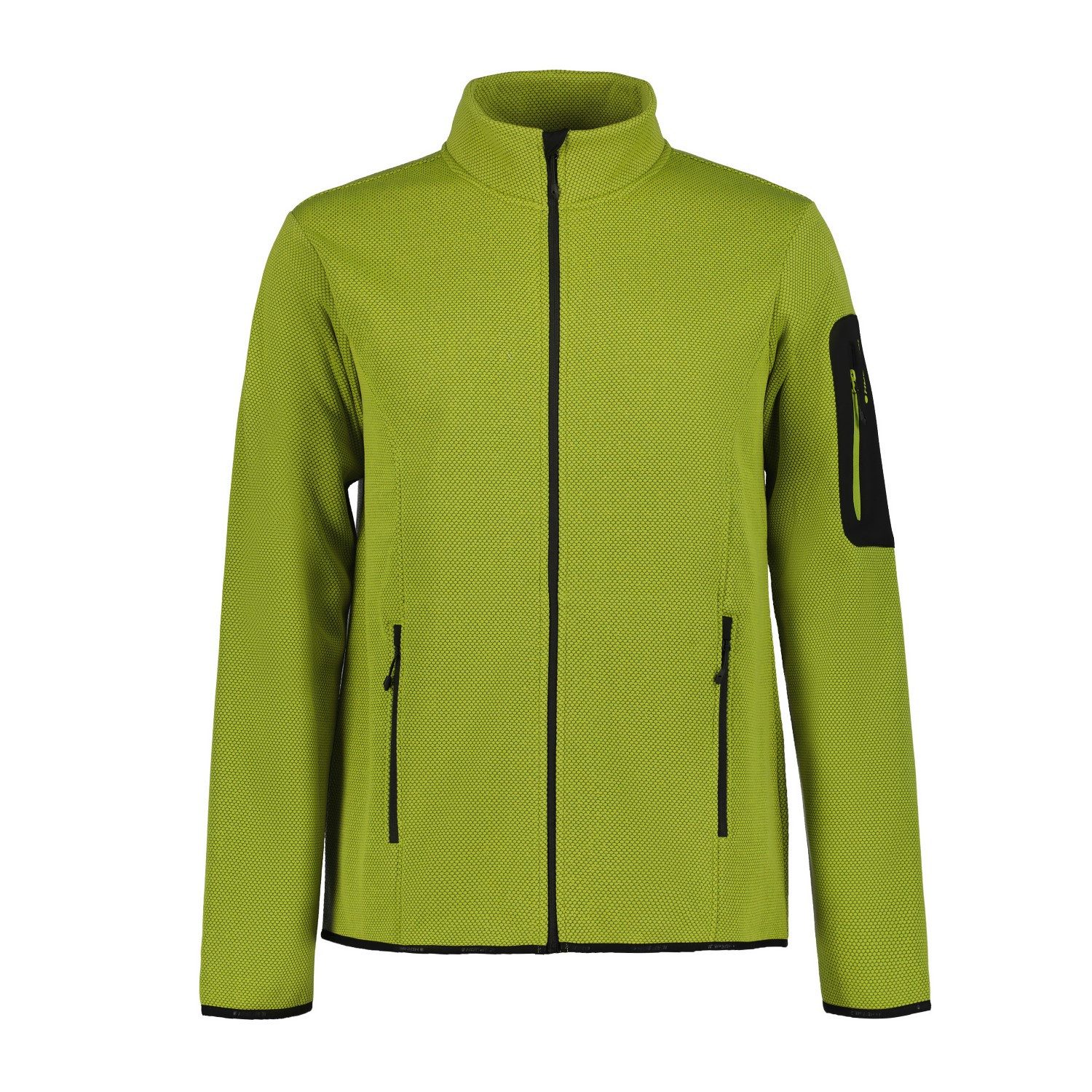 Icepeak Strickfleecejacke Bredstedt Strickfleecejacke / Midlayer Herren ohne Kapuze