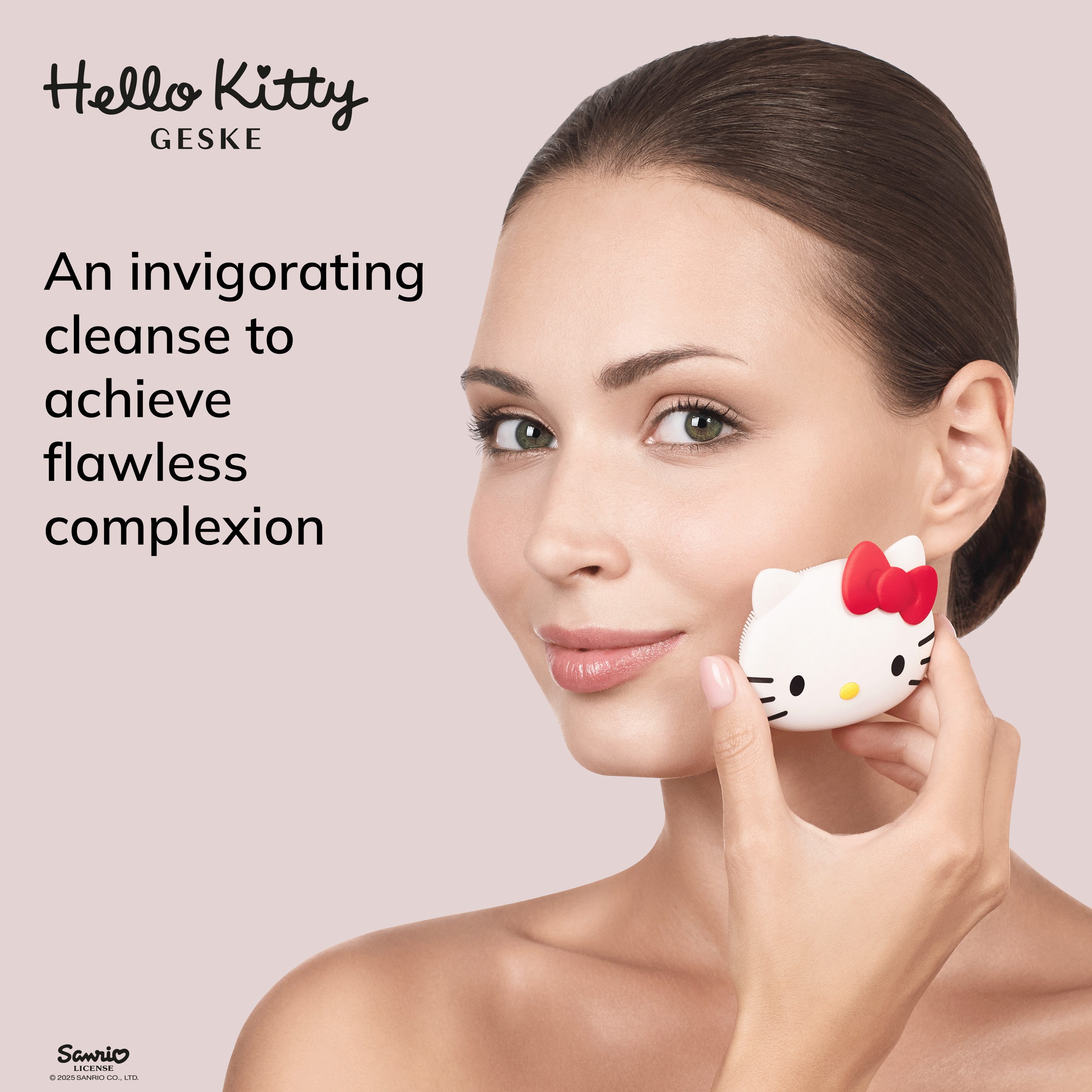 GESKE German Beauty Tech Gesichtsreinigungsbürste SmartAppGuided™ Facial Brush 3 in 1, Packung, 1-tlg., inkl. kostenloser APP (SmartAppGuided Device), Mit der GESKE App erhältst Du deine personalisierte Hautpflegeroutine.