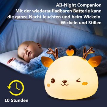 GelldG LED Nachtlicht Nachtlicht Kinder Baby, LED Nachttischlampe Babyzimmer