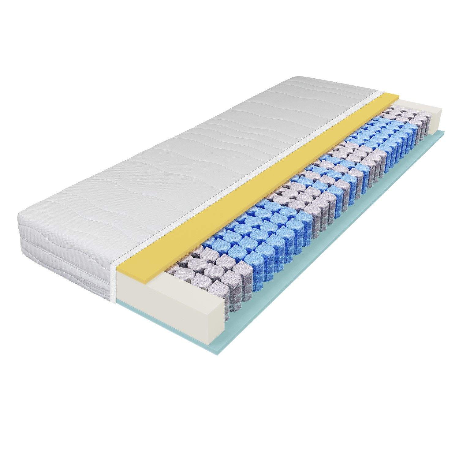 Taschenfederkernmatratze Ortho Strong, Beco, 20 cm hoch, 2 Härtegrade in 1 günstig online kaufen