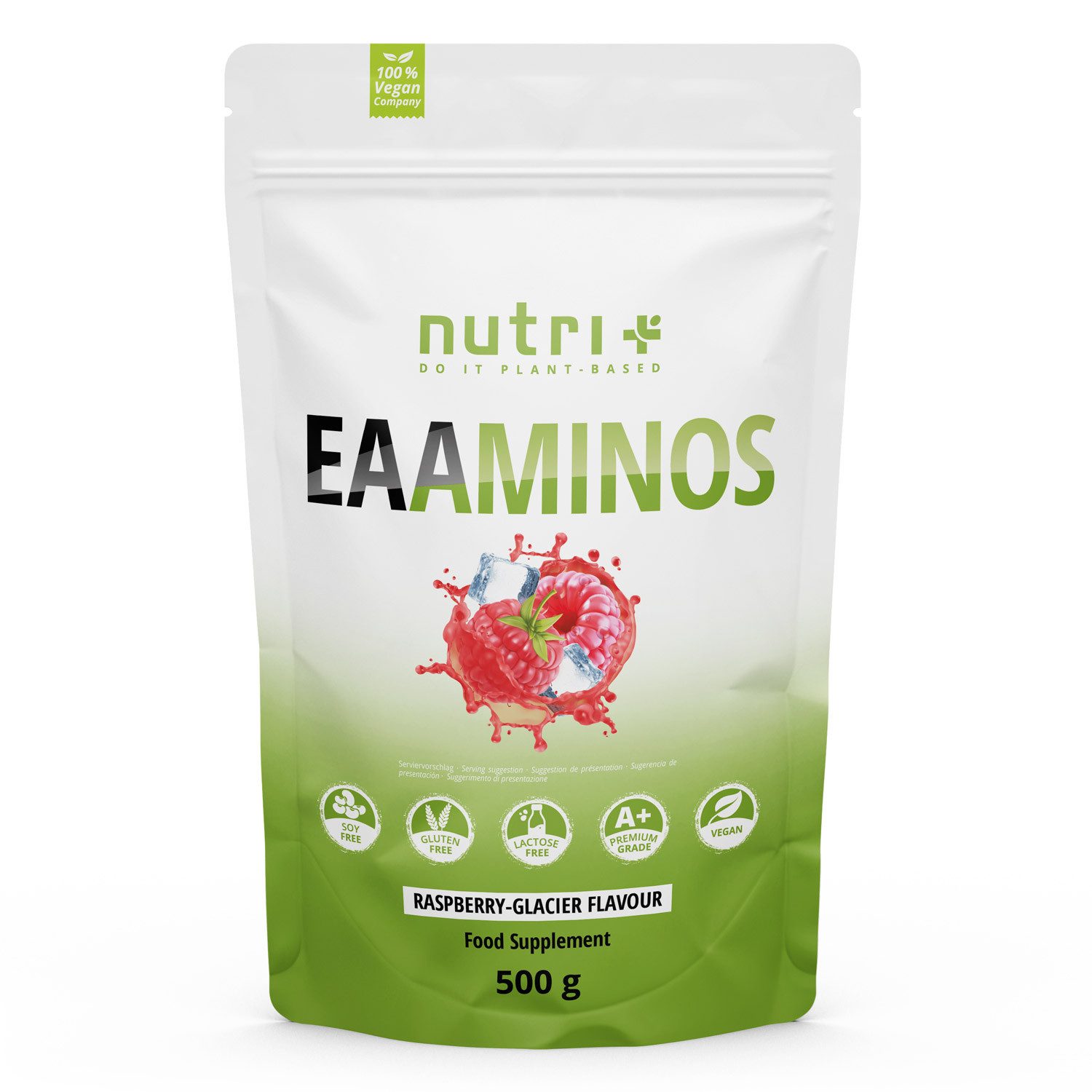 nutri+ EAA Instant Pulver 500g (6 Sorten) Pulver