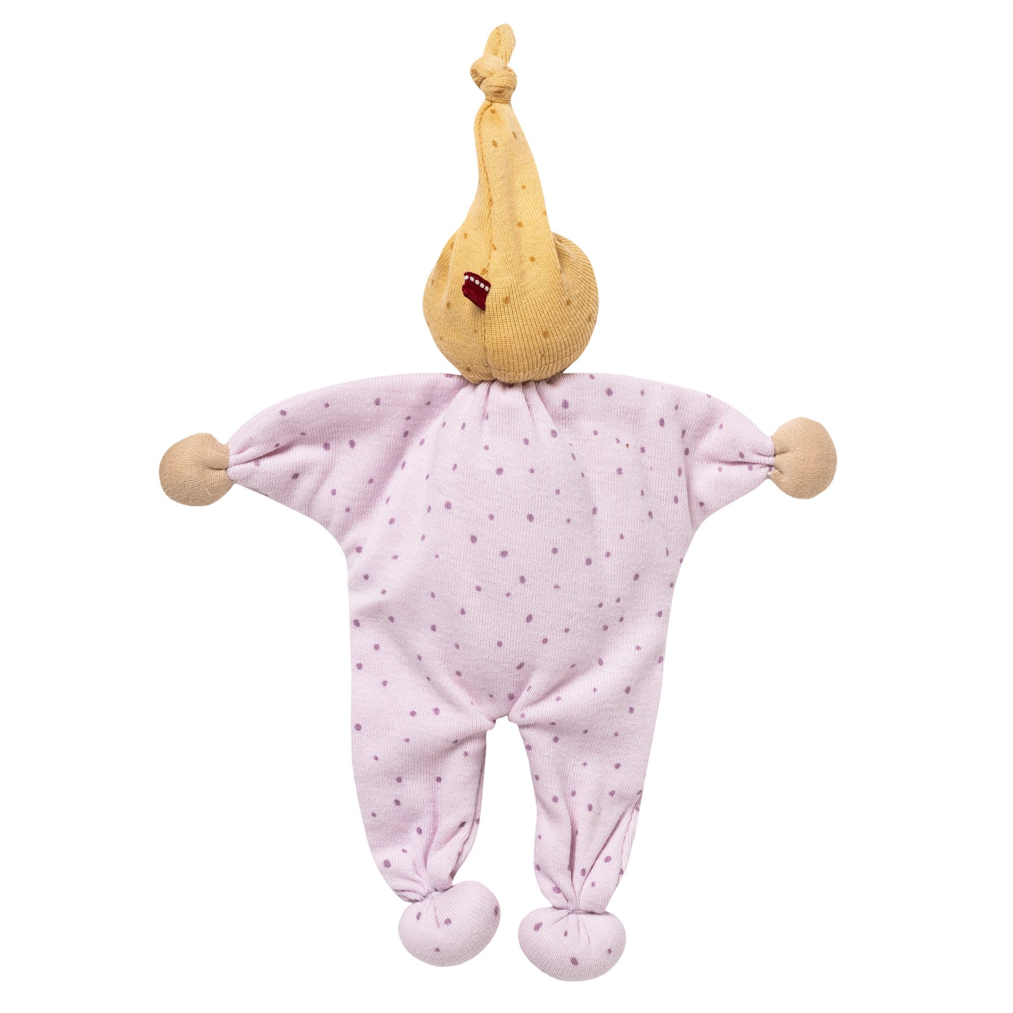 People Wear Organic Neugeborenen-Geschenkset mit Langarm Overall und Püppchen GOTS zertifiziert