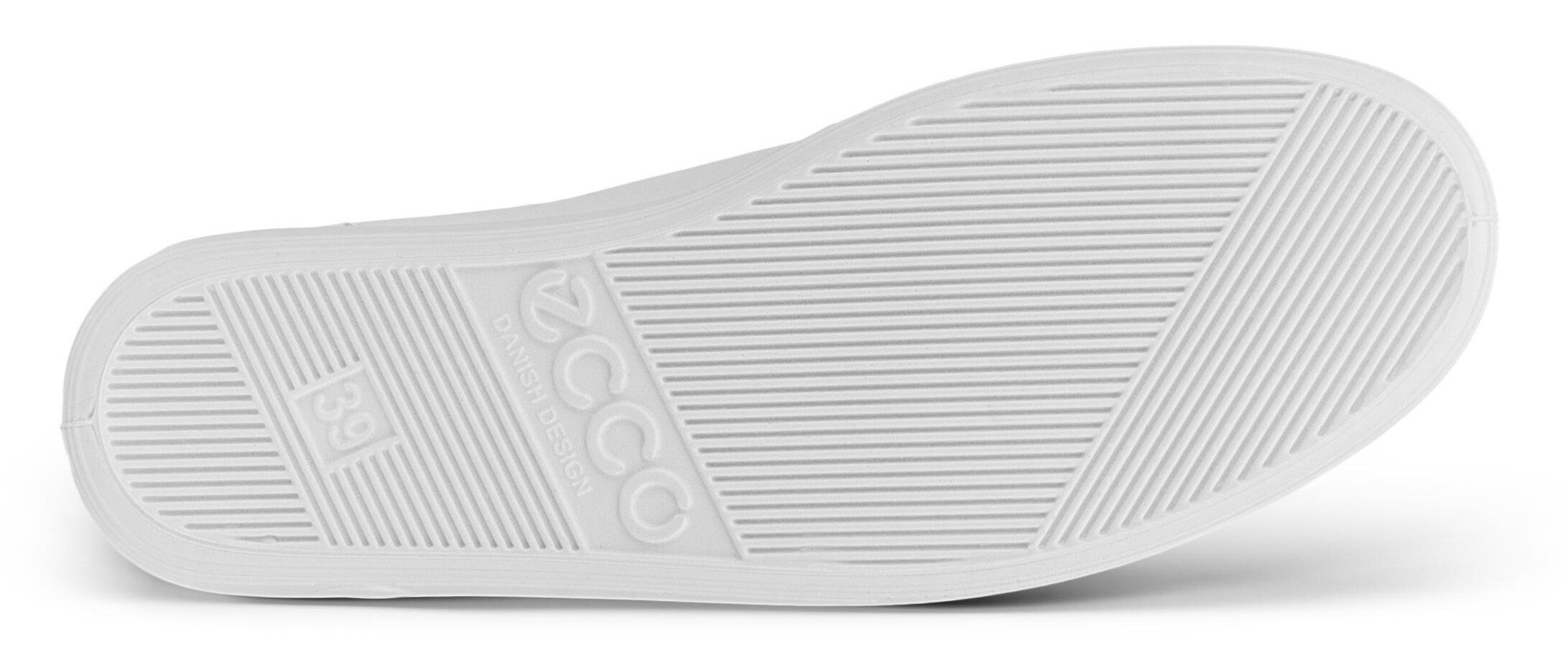 Ecco Soft 2.0 Sneaker, Freizeitschuh, Halbschuh, Schnürschuh mit Retro-Shilouette