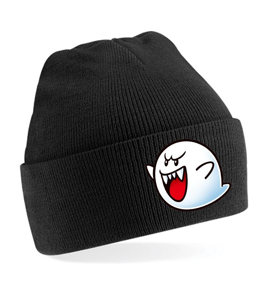 Beanie Unisex Erwachsenen Mütze Super Mario Boo Gespenst Geist