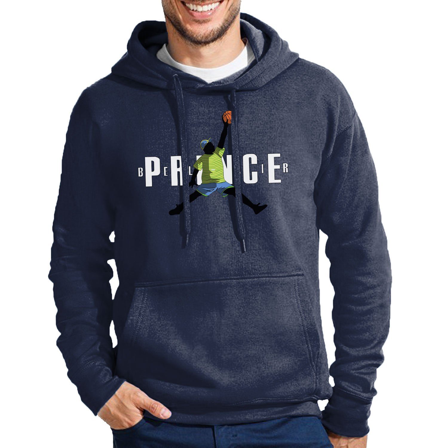 Hoodie Herren Fresh Prince Bel Air Basketball