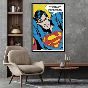 PYRAMID Poster Superman Poster Looks Like a Job For Superman! 61 x 91,5 cm