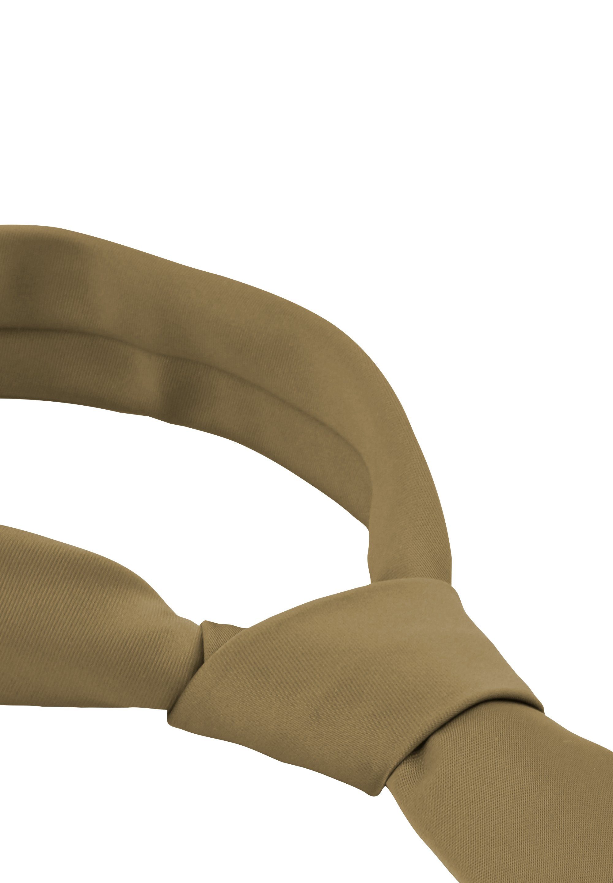 Fabio Farini Krawatte einfarbige Herren Schlips - Unicolor Krawatte in 6cm oder 8cm Breite (1-St., Unifarben) Breit (8cm), Kupfer perfekt als Geschenk – Bild 4 von 5