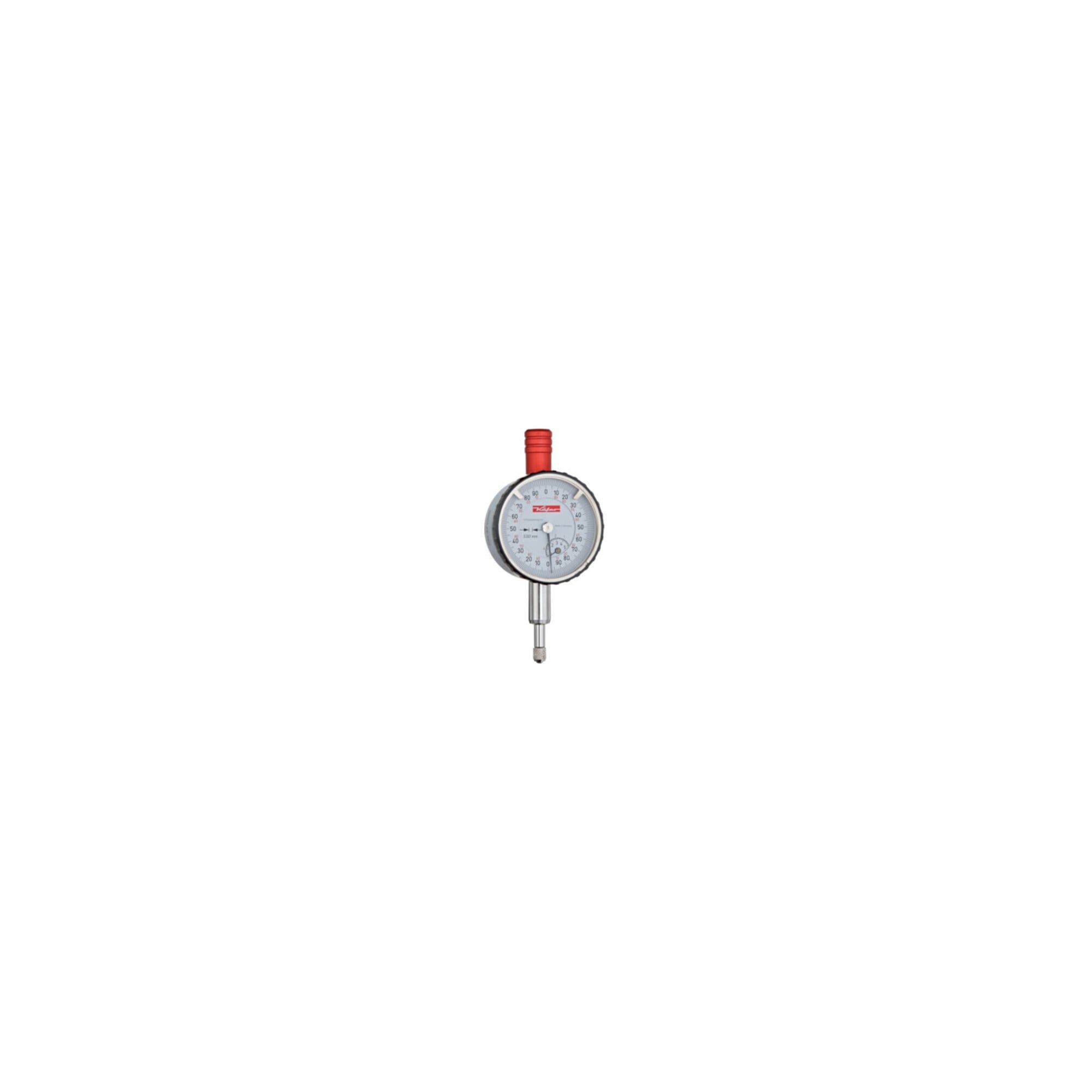 Käfer Anzeigegerät KÄFER Feinmessuhr stoßgeschützt, Messbereich / Gehäuse-Ø: 5/58 mm