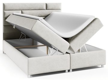 Best for Home Boxspringbett Trinity K5, mit Bettkasten und Topper