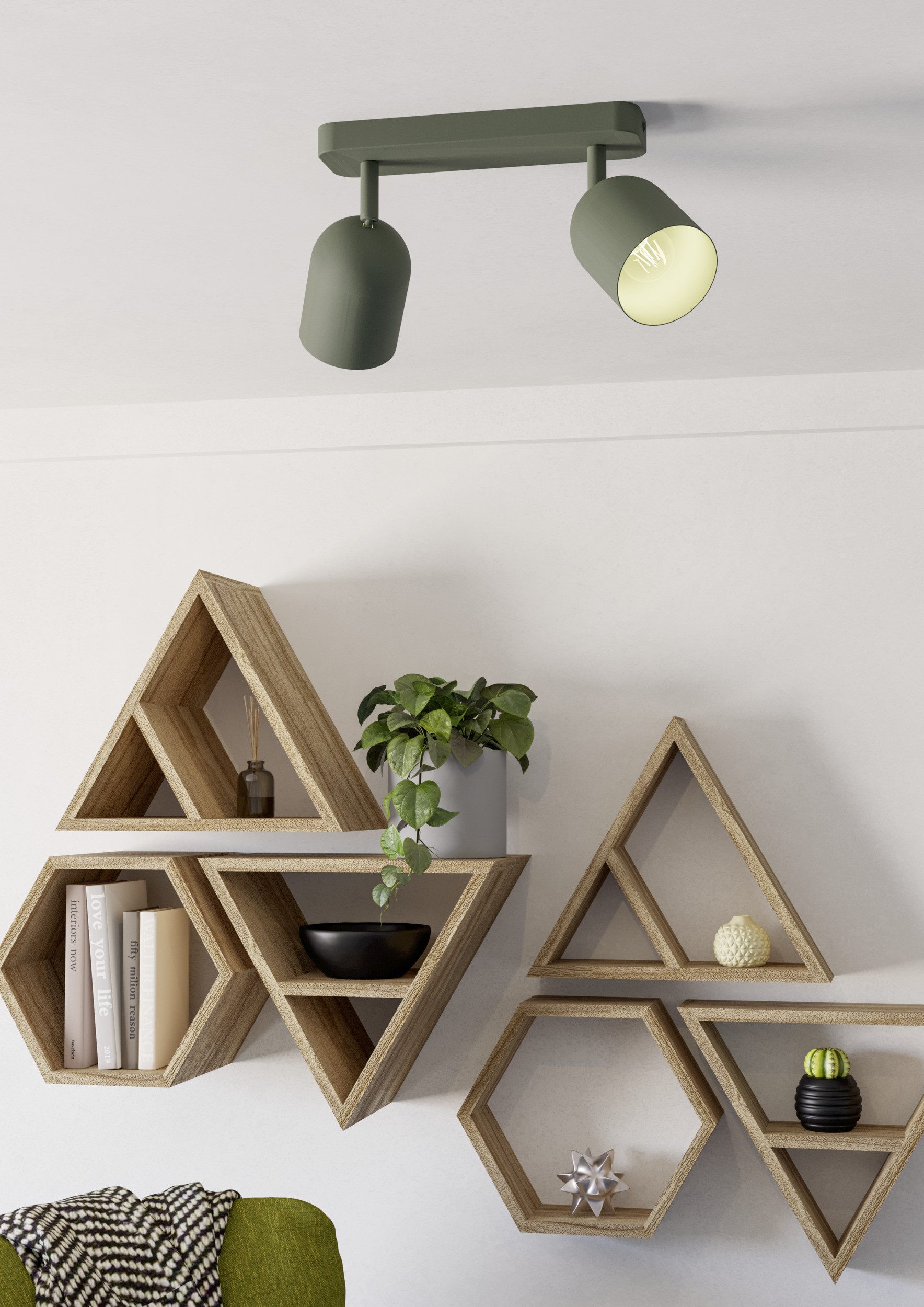 EGLO Deckenspot TILSTON Spotlampe - Stahl - E14 - 2X40W - IP20, ohne Leucht günstig online kaufen