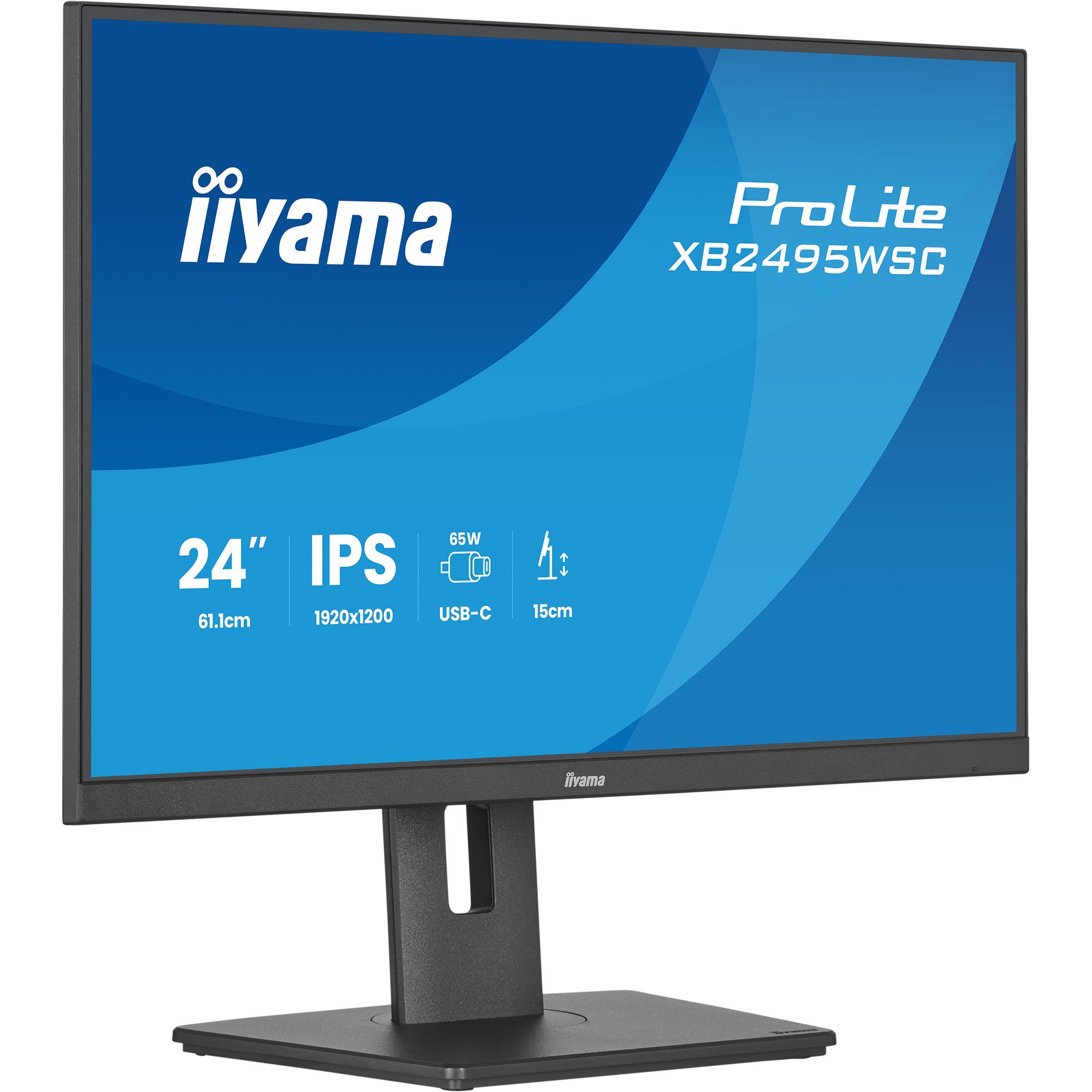 Iiyama iiyama ProLite XB2495WSC-B1, LED-Monitor, (WUXGA, TFT-Monitor (1920 x 1200 px)