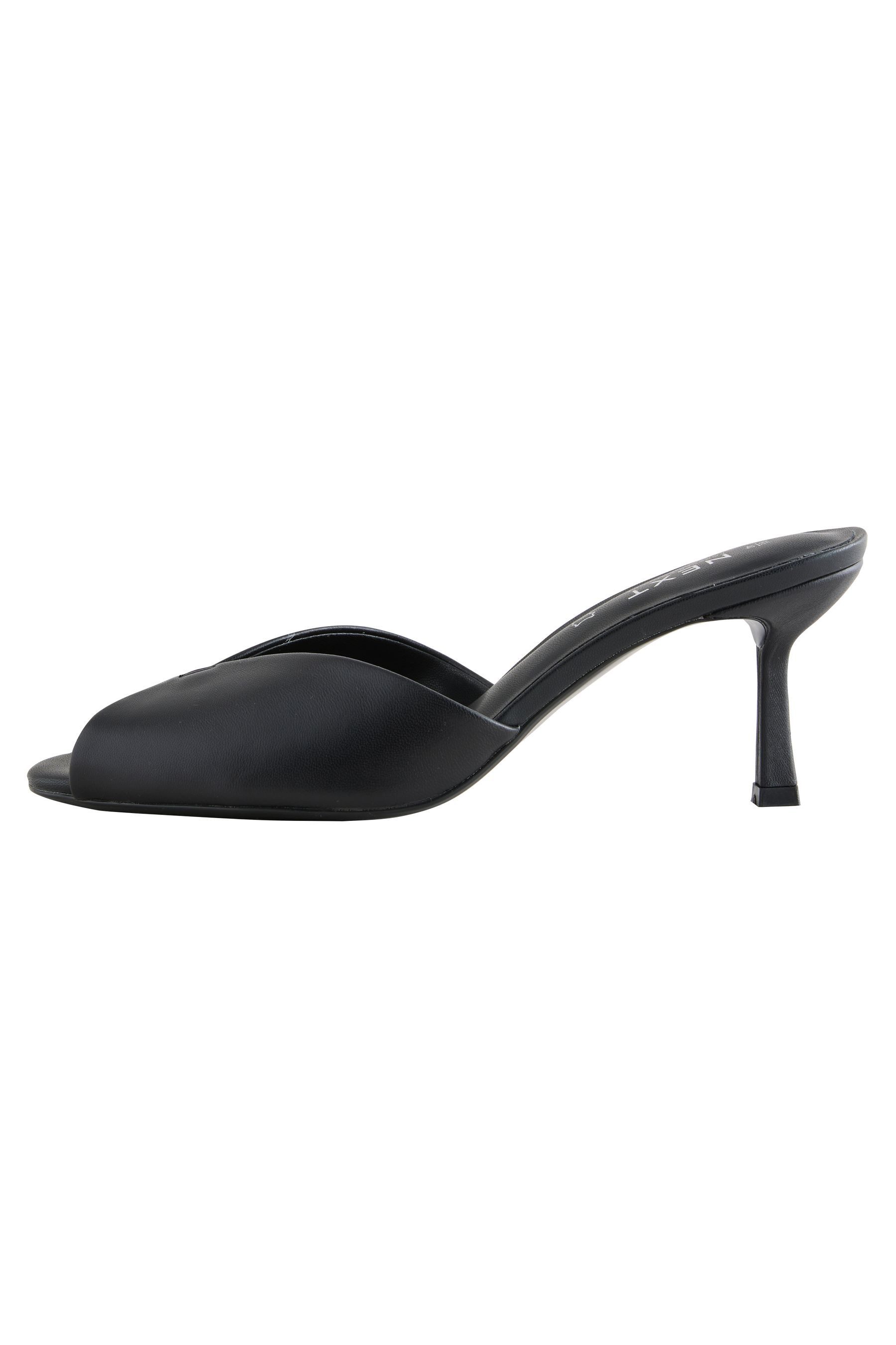 Next Forever Comfort® zehenfreie Leder-Pantoletten Pantolette