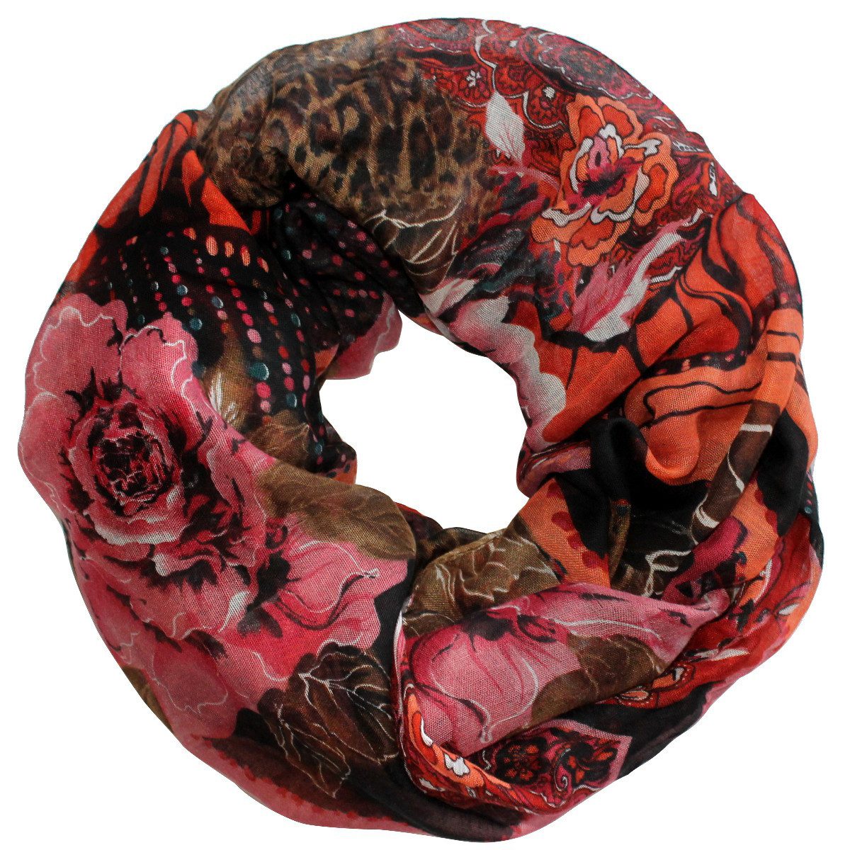 dy_mode Loop XXL Loop Schal Geblümt günstig online kaufen
