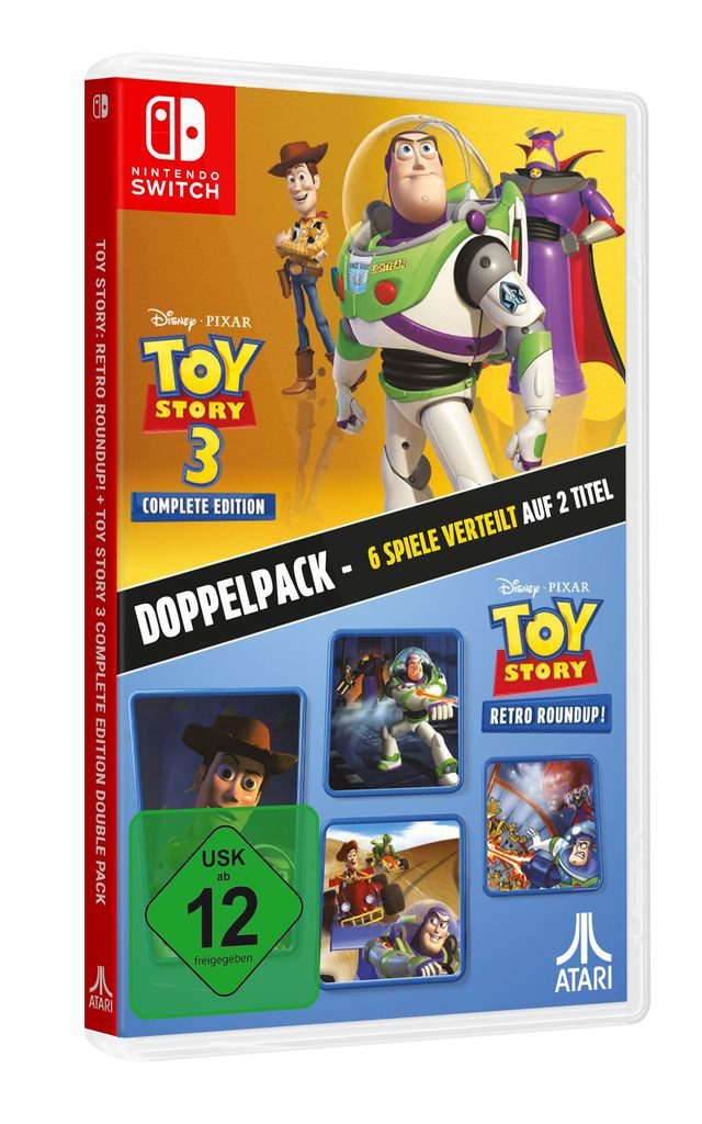 Toy Story: Retro Roundup! + Toy Story 3 Complete Edition Double Pack (Softwarekarte), Nintendo Switch