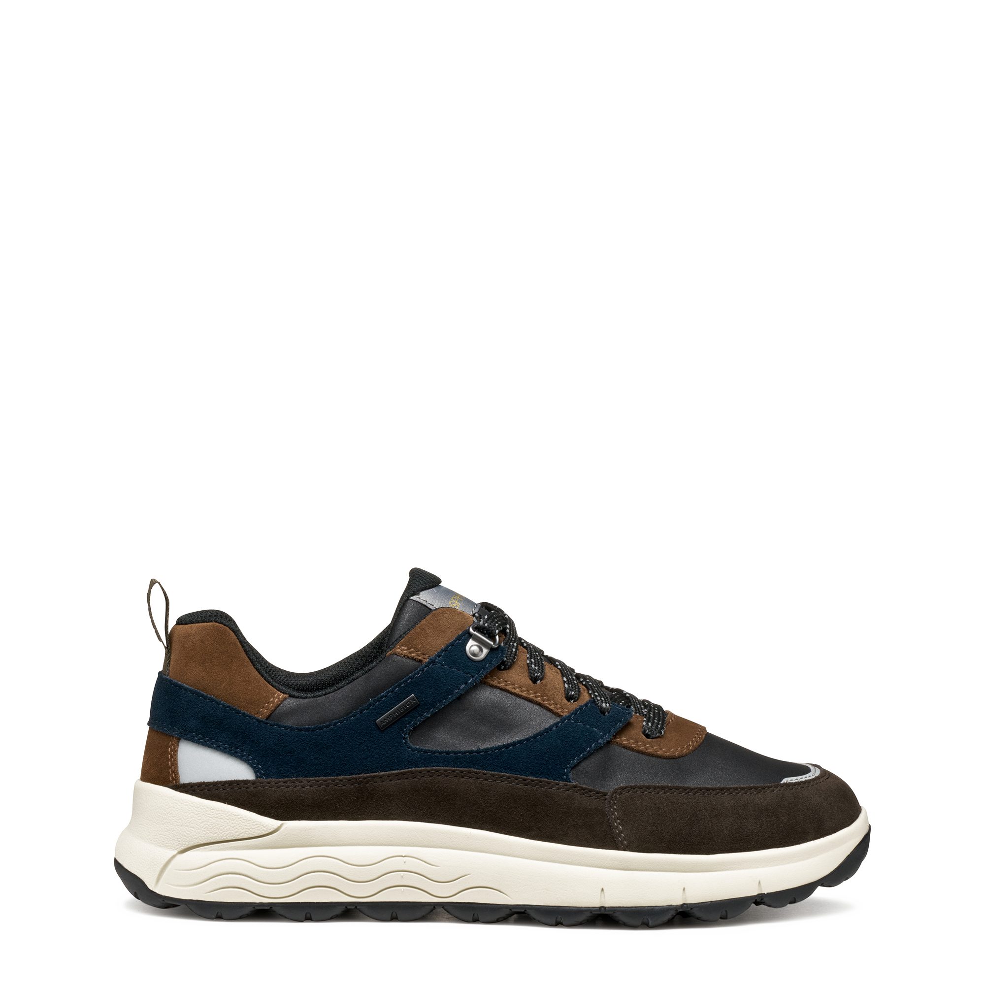 Geox GEOX SPHERICA, Sneaker, Braun kombiniert, Herren Sneaker günstig online kaufen