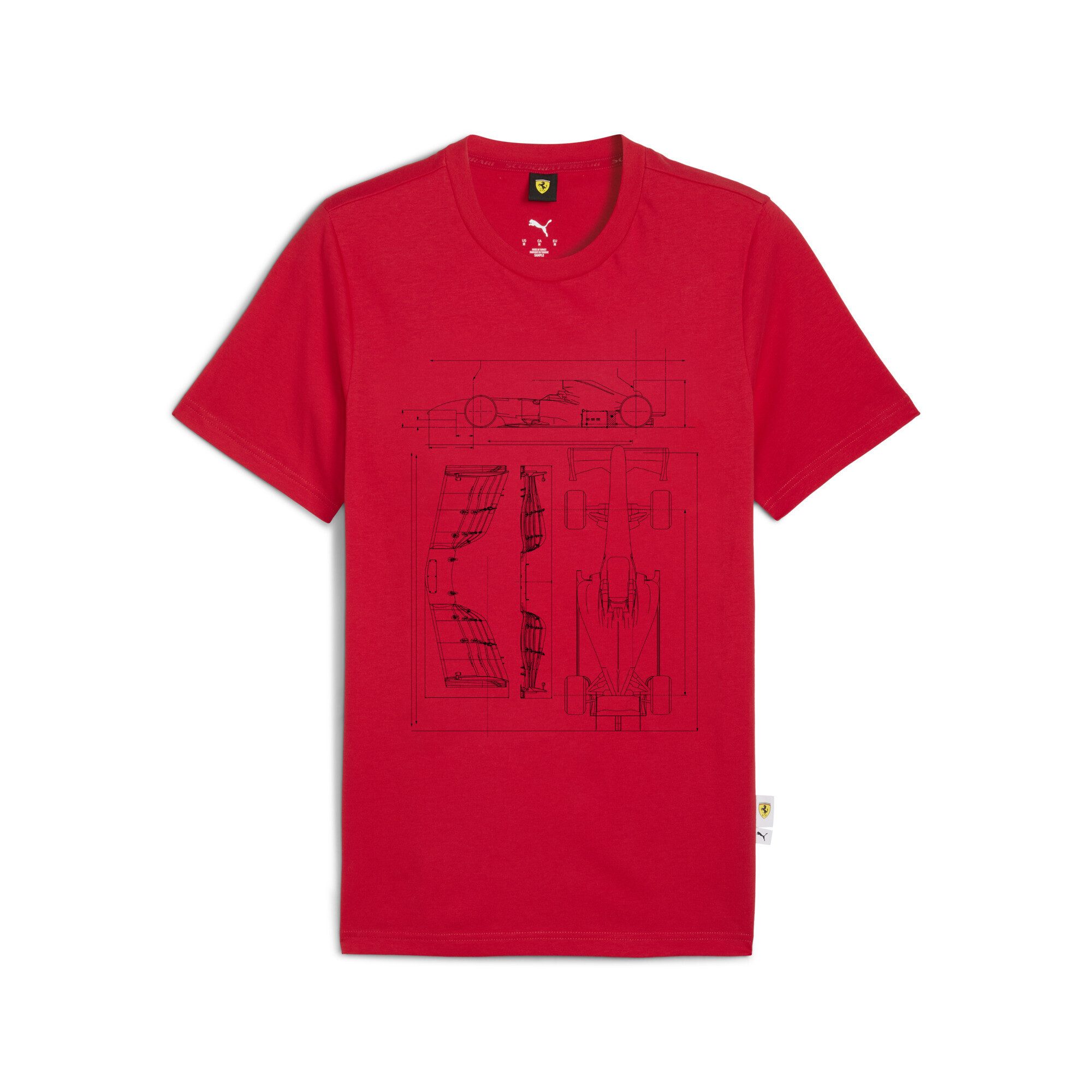 PUMA T-Shirt Scuderia Ferrari Sportswear Graphic T-Shirt Herren