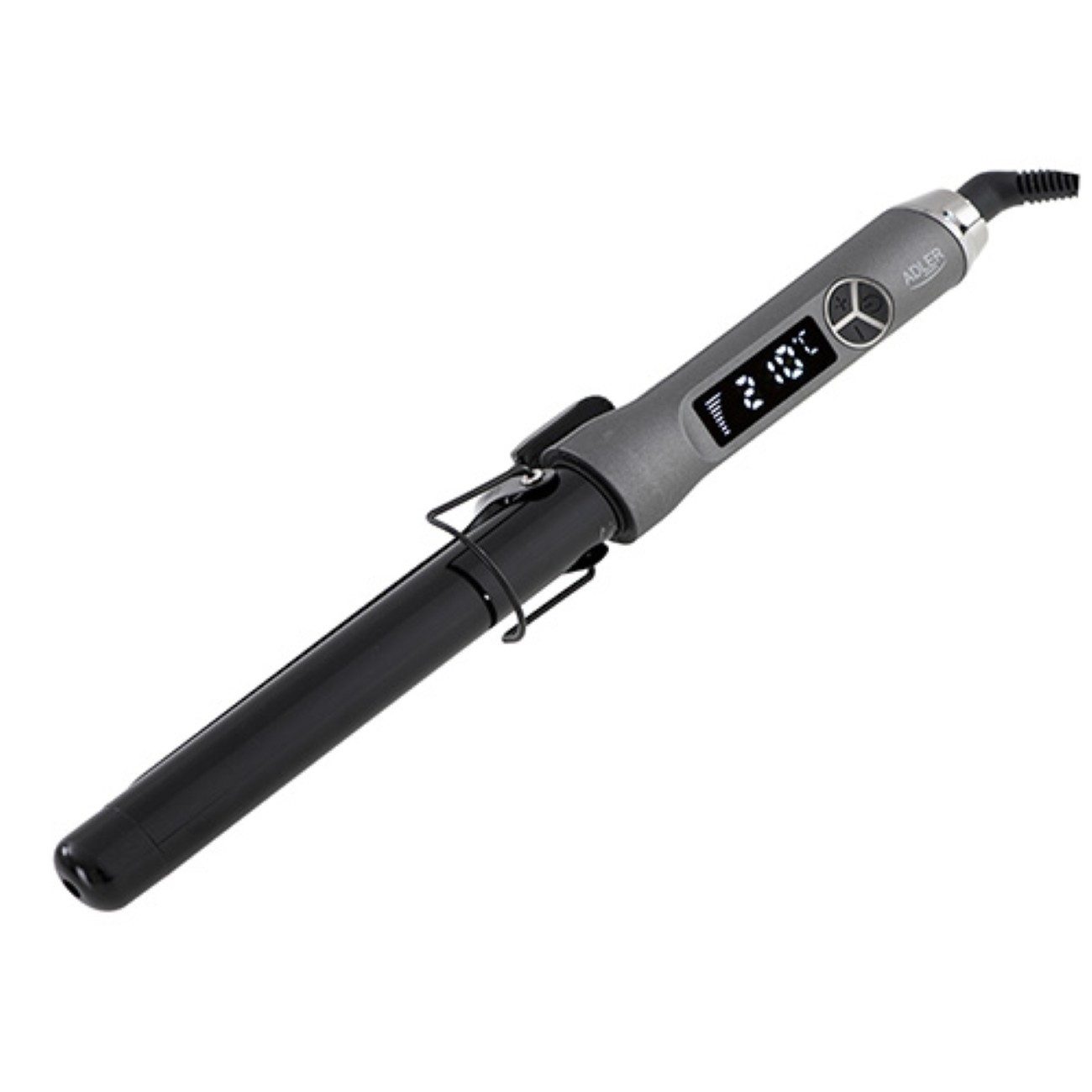 Adler Lockenstab AD 2114, Keramikbeschichtung, Digitalanzeige & 12 Temperaturstufen