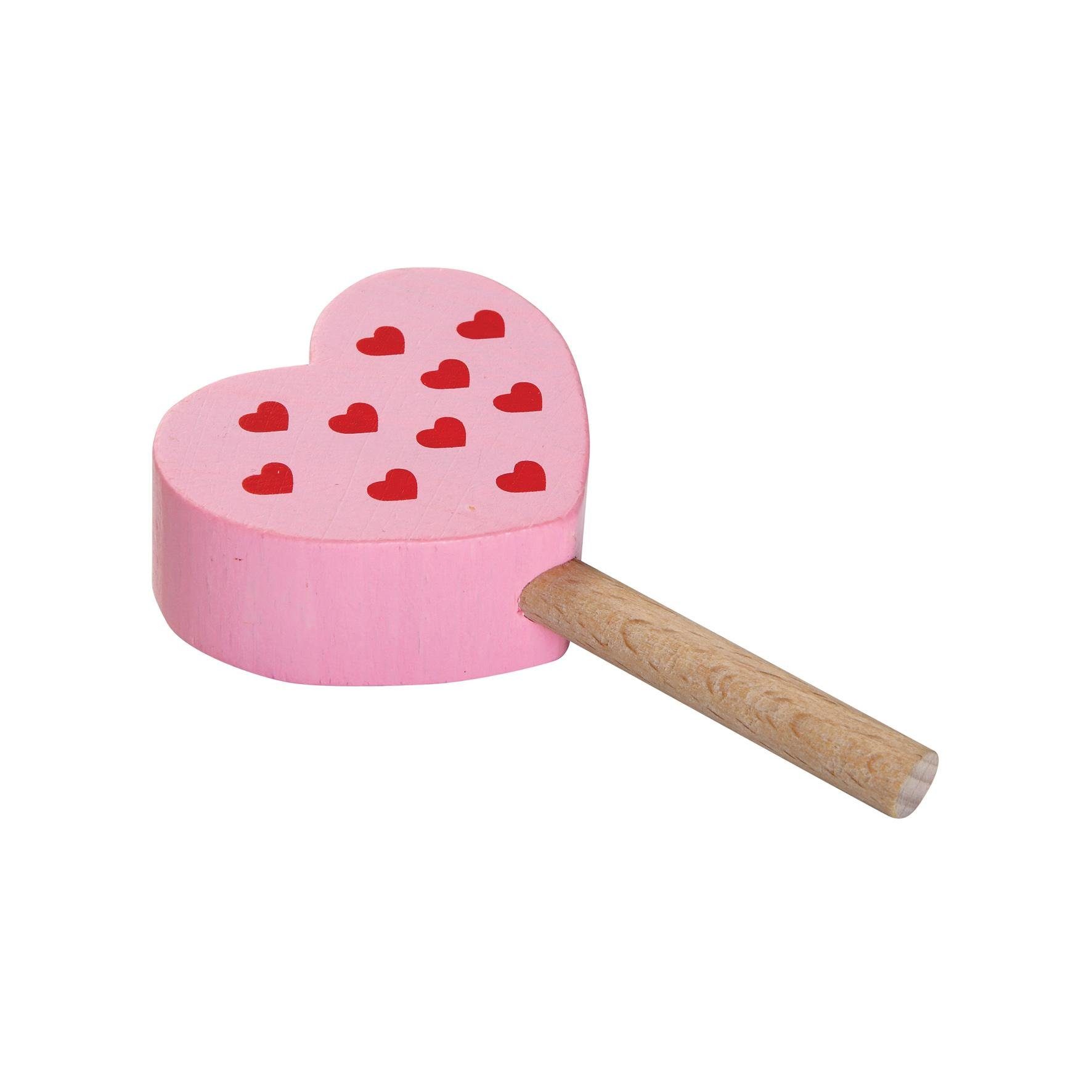 Erzi® Kaufladensortiment Erzi Eis am Stiel - Kaufladenzubehör, (1-tlg) rosa