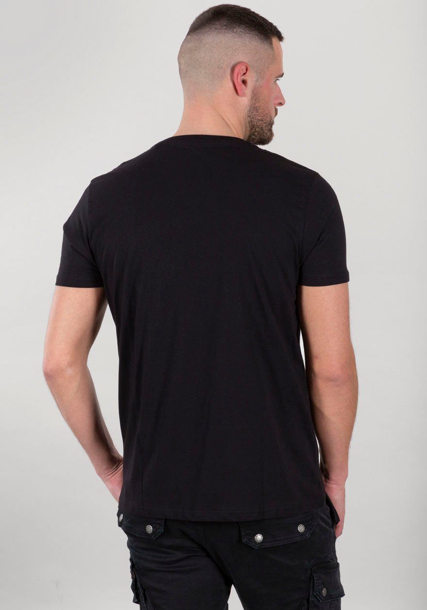 Industries Nasa Reflective black Rundhalsshirt Alpha Tee