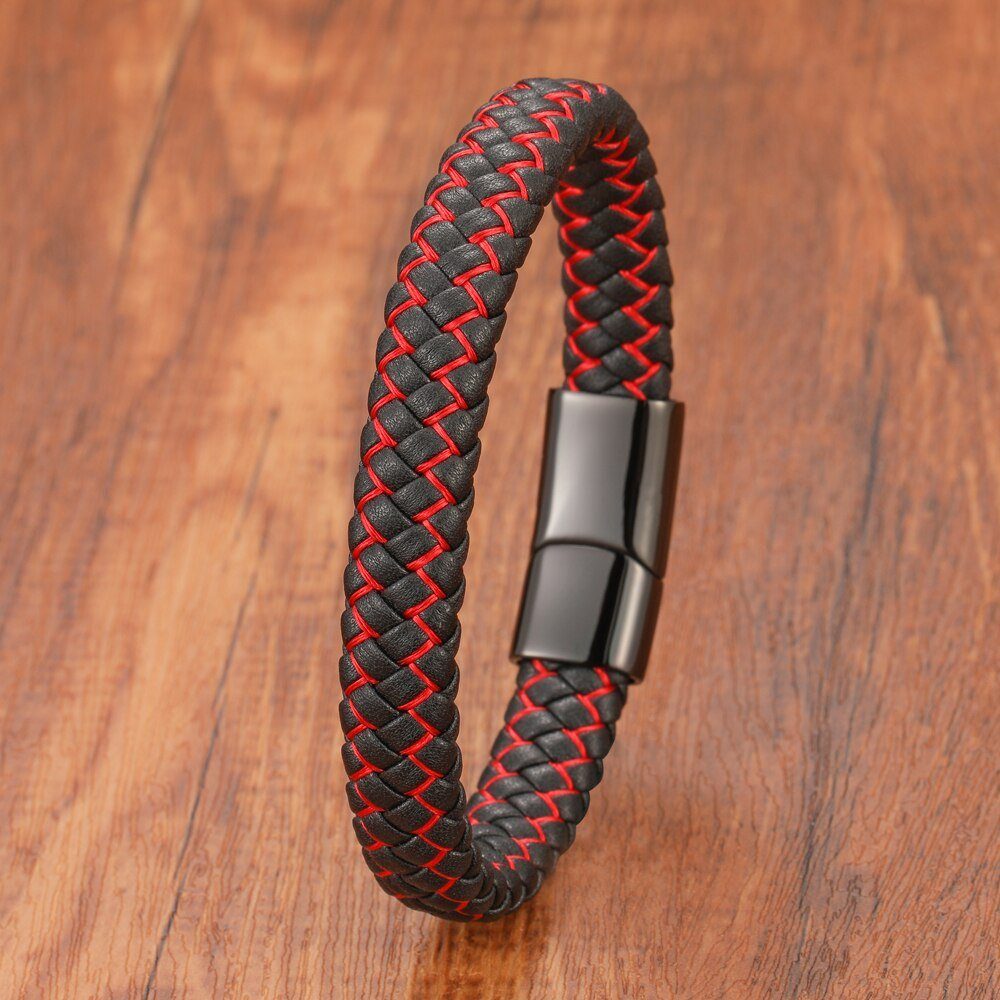 NAHLE Lederarmband Leder Armband (inkl. Schmuckbox), mit Magnetverschluss günstig online kaufen