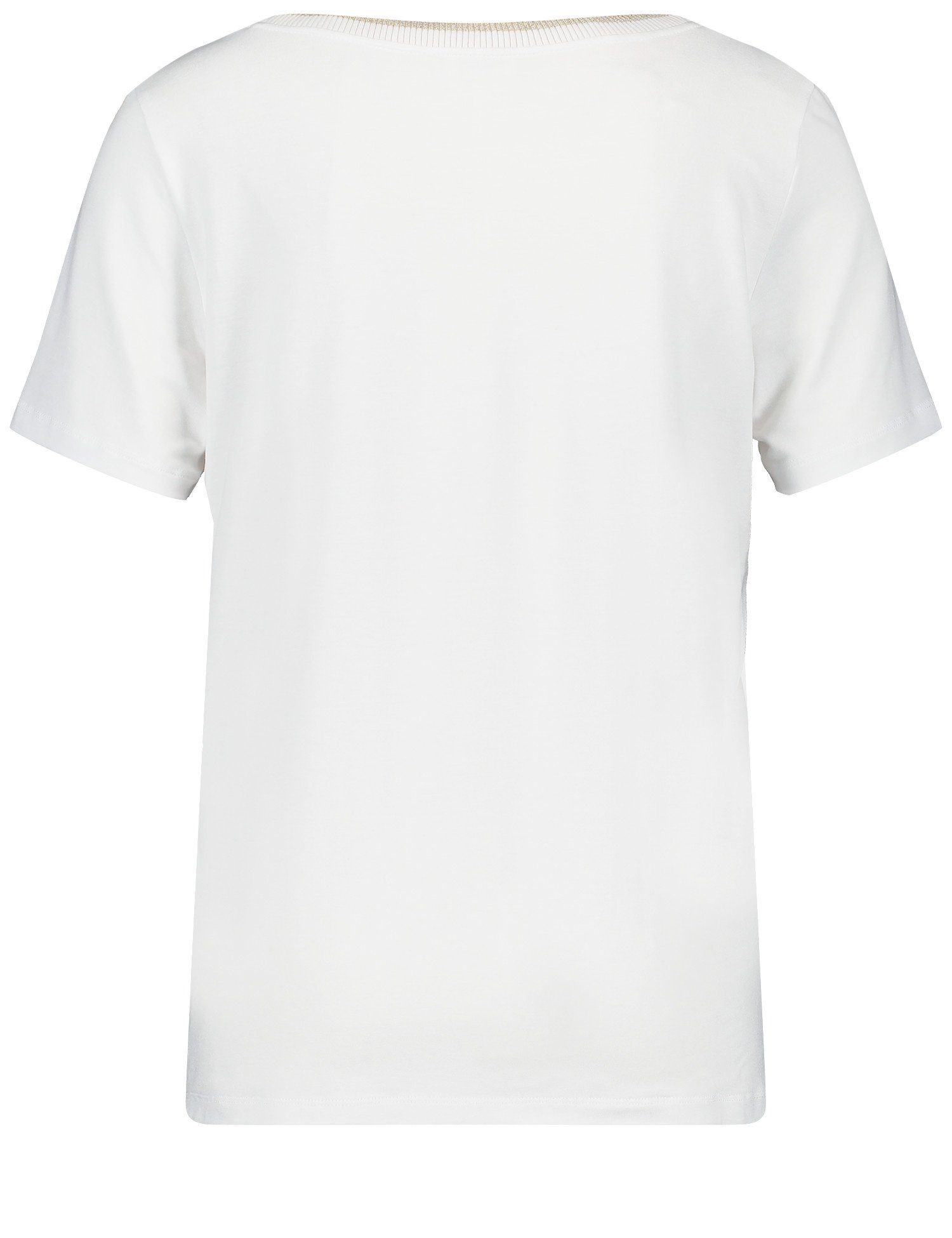 GERRY WEBER Wording-Print T-Shirt mit Kurzarmshirt