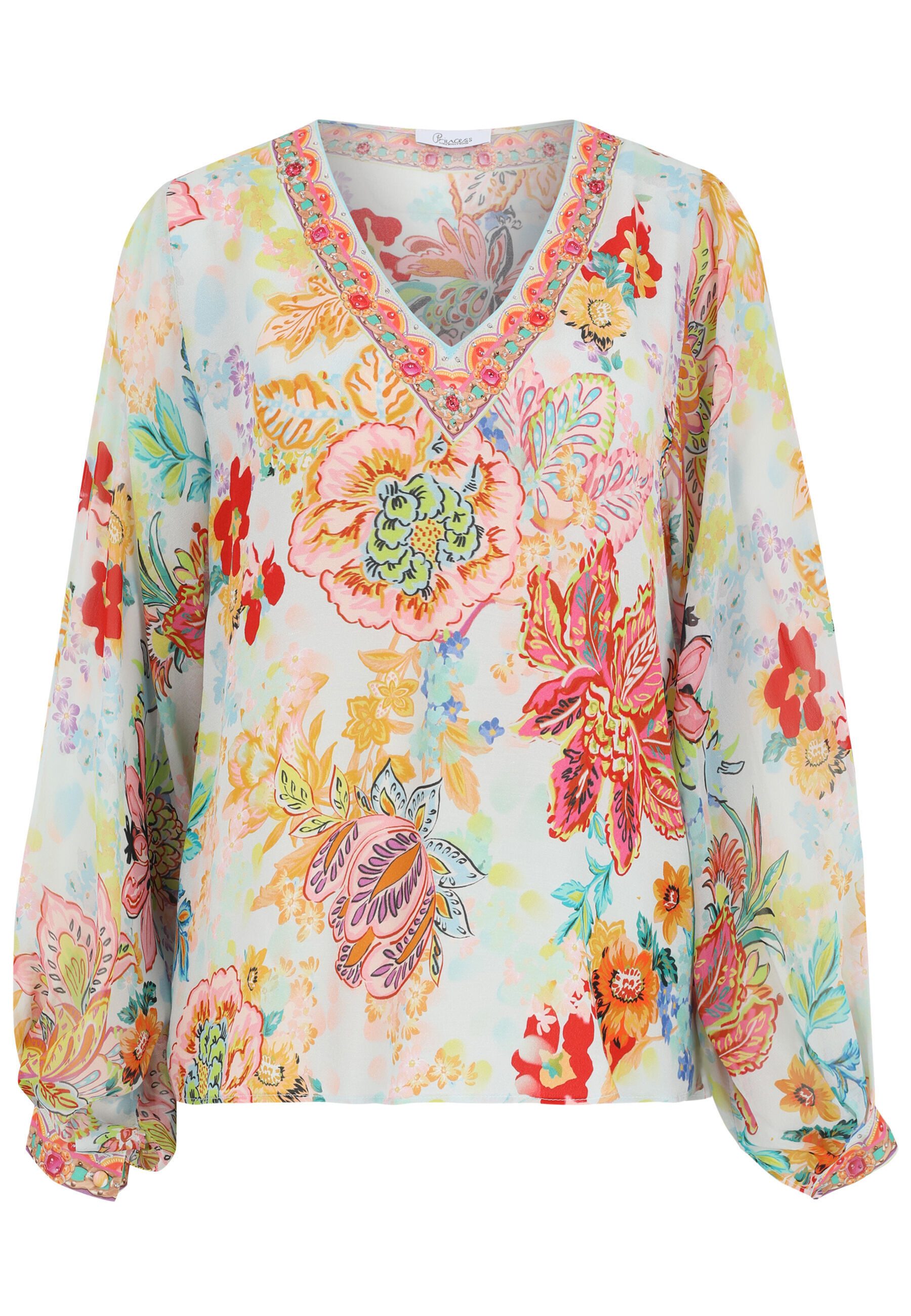 Princess goes Hollywood Langarmbluse mit Schmucksteinen