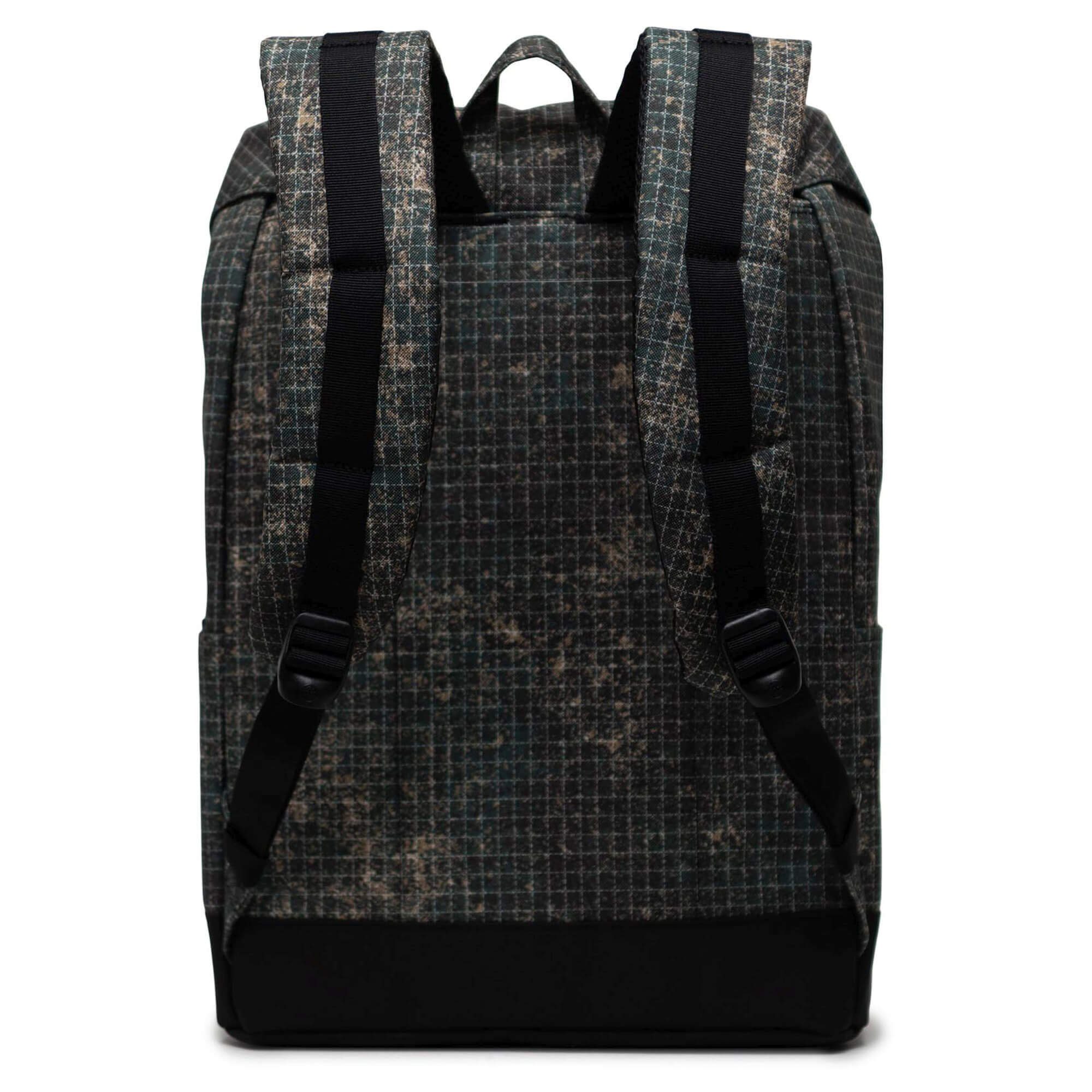 Herschel forest Schulrucksack cm Retreat - grid Rucksack ECO 43 19,5