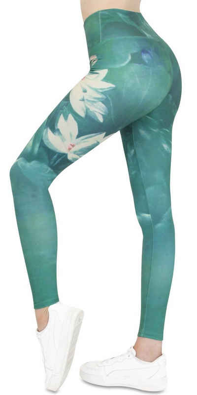 Frentree Leggings für Damen, Lange Sport Leggings, High Waist, Yoga Hose in vielen Farben, Laufhose mit hohem Komfort