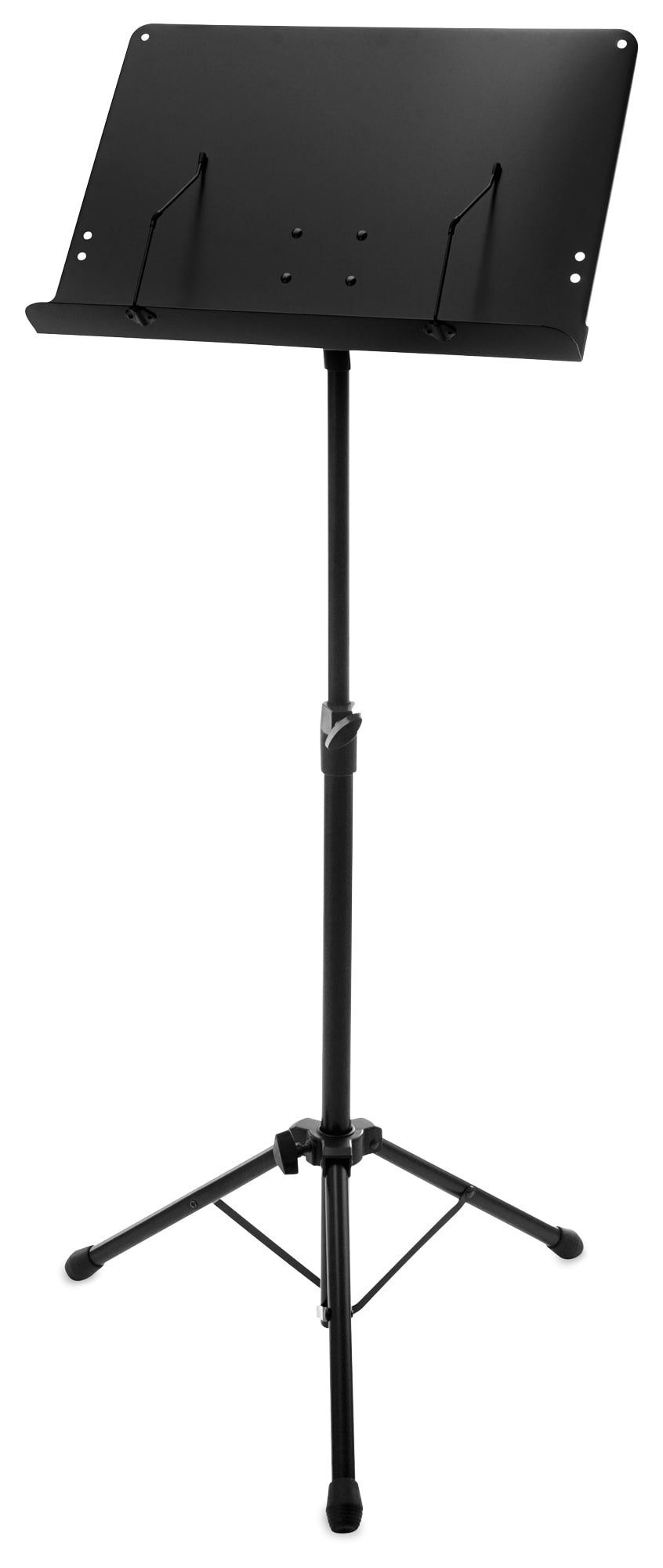 Pronomic Notenpult OS-01C Orchesterpult geschlossen mit Notenklemmen, (1-tlg), stufenlos höhenverstellbar von 66 cm bis 120 cm