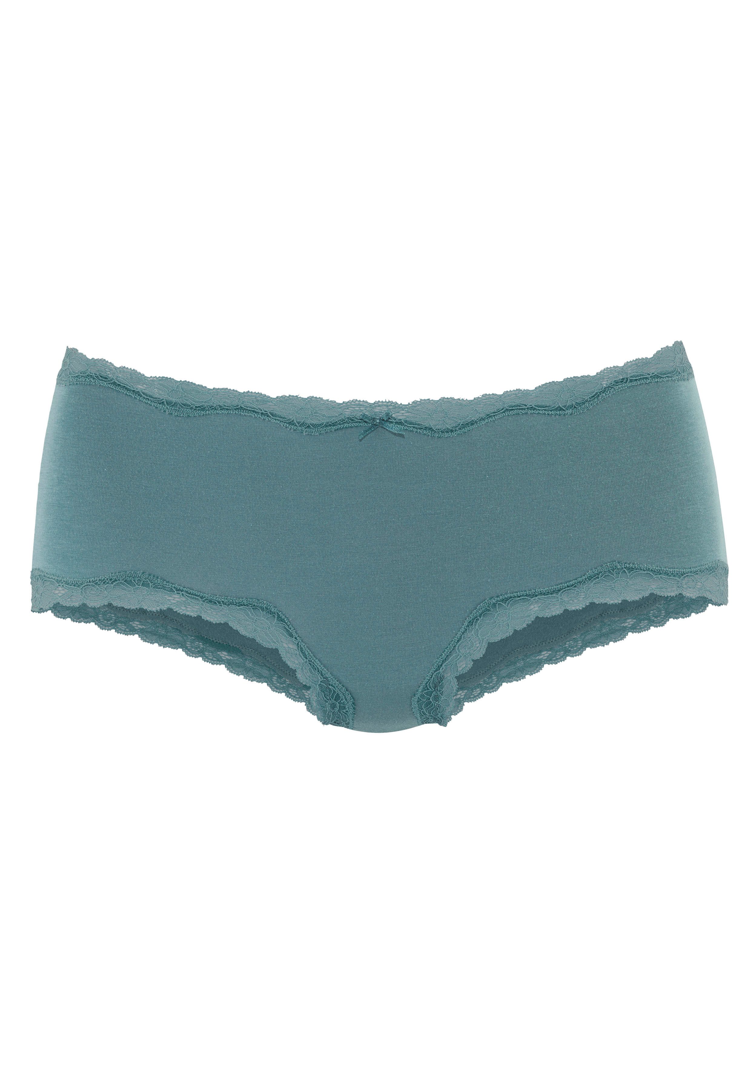 Vivance by Lascana Panty (5er-Pack) aus elastischer Baumwolle, unifarbene Optik – Bild 4 von 5