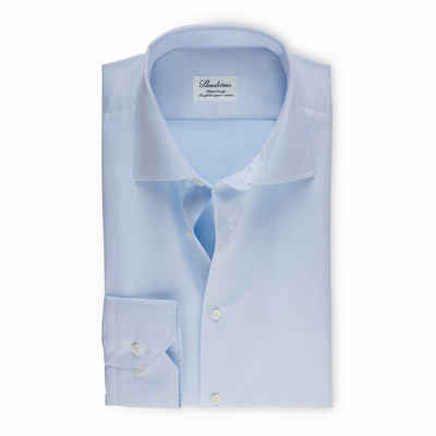Stenströms Businesshemd Fitted Body Shirt In Superior Twill Light Blue