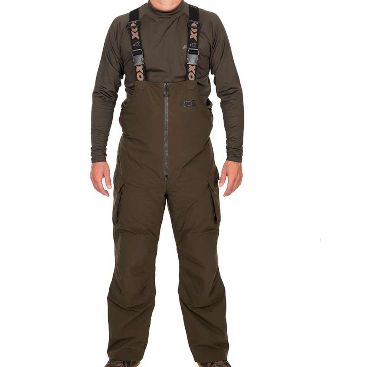 FOX International Outdoorhose Fox Khaki Sherpa-tec sallopettes - Angelhose günstig online kaufen