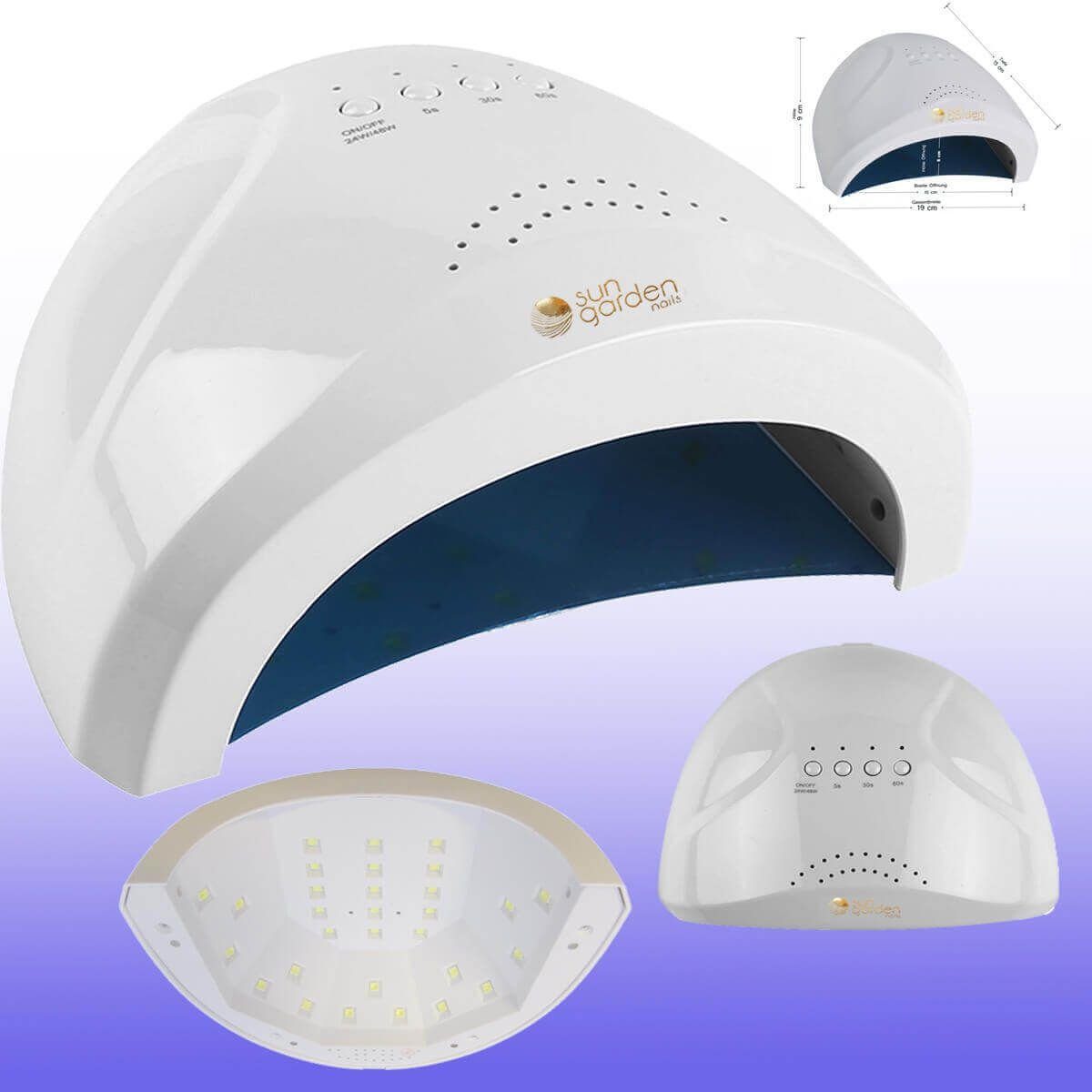 Sun Garden Nails Nagellack-Set Nagelstudio Starterset klein - UV Gel Set