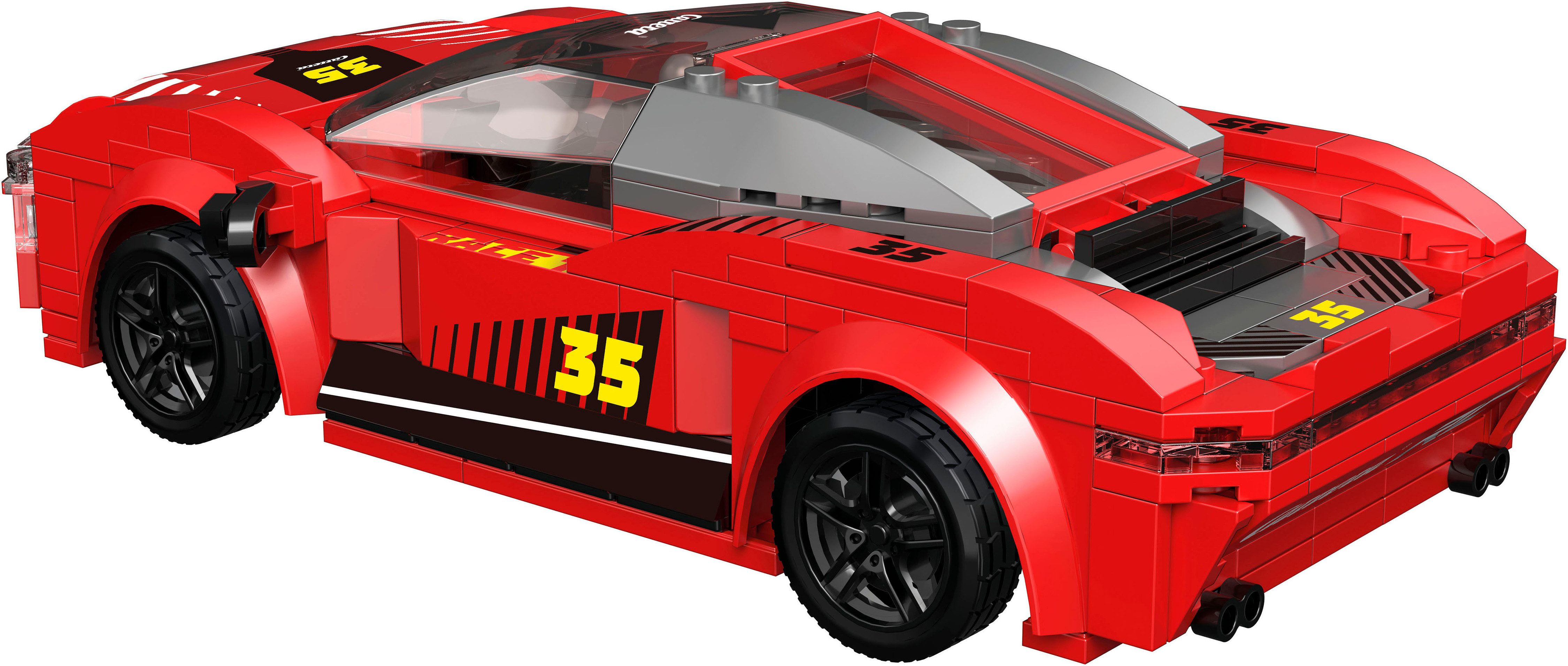 Carrera® RC-Auto Carrera® RC Constructions Racer, 2,4 GHz, Ferngesteuertes Auto zum Selberbauen
