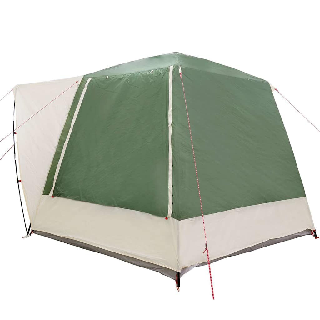 furnicato Faltzelt Wasserdichtes Campingzelt 420x420x227 cm Grün für Outdoor, (1 tlg)