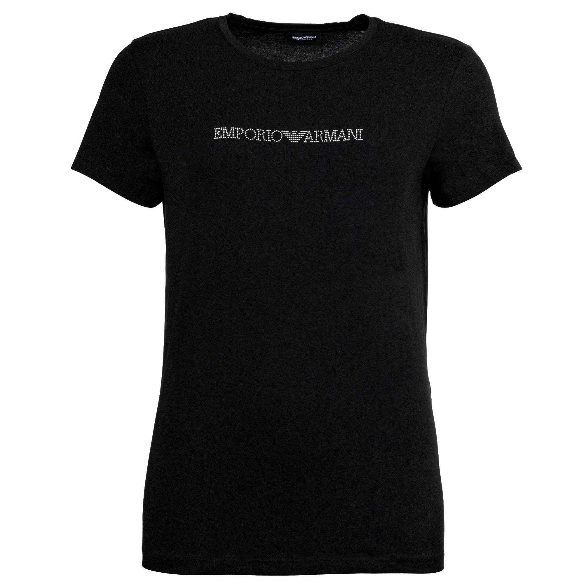 Emporio Armani T-Shirt Damen T-Shirt 1er Pack Baumwolle ESSENTIAL COTTON (Packung, 1er Pack)