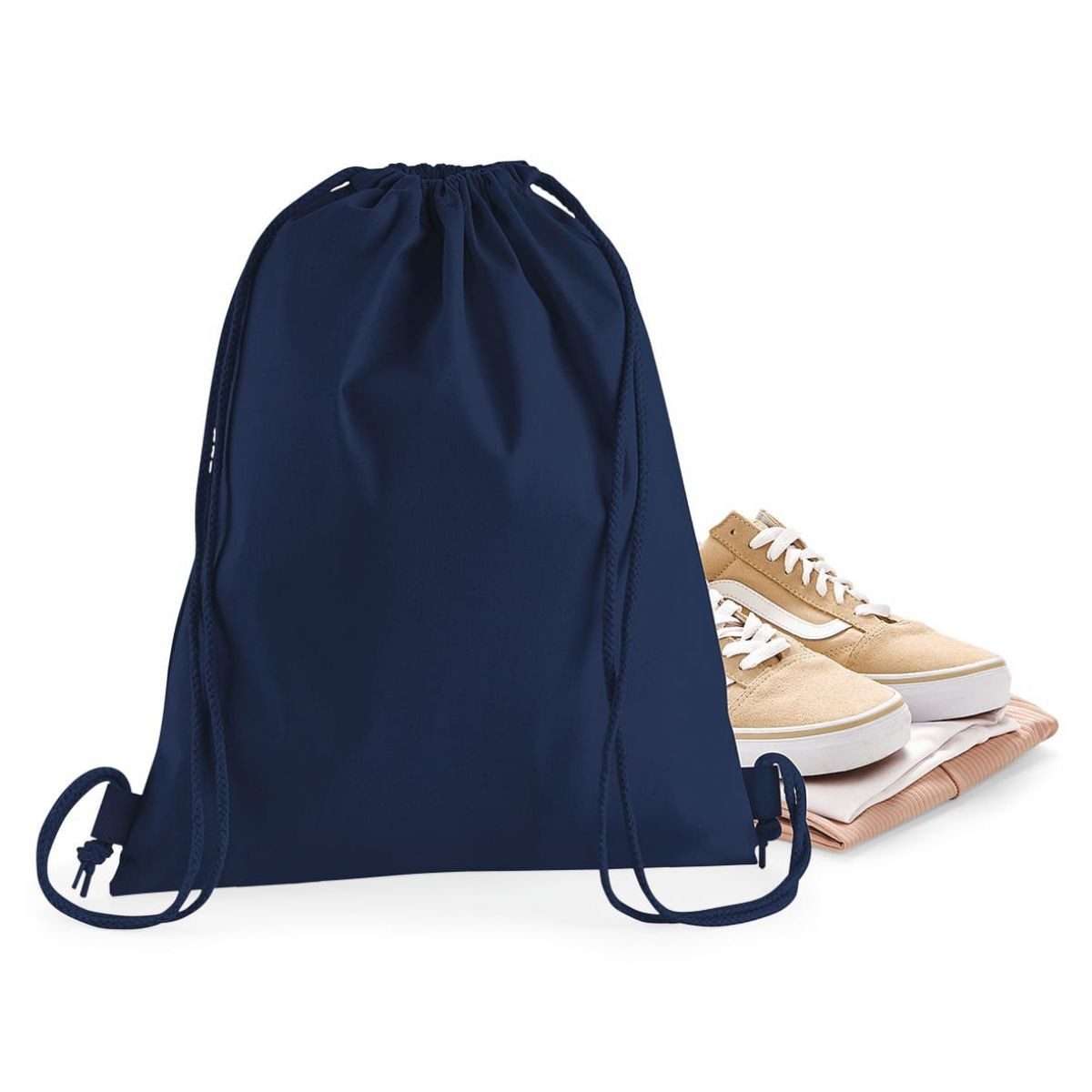 Westford Mill Turnbeutel Premium Cotton Gymsac / 37 x 46 cm