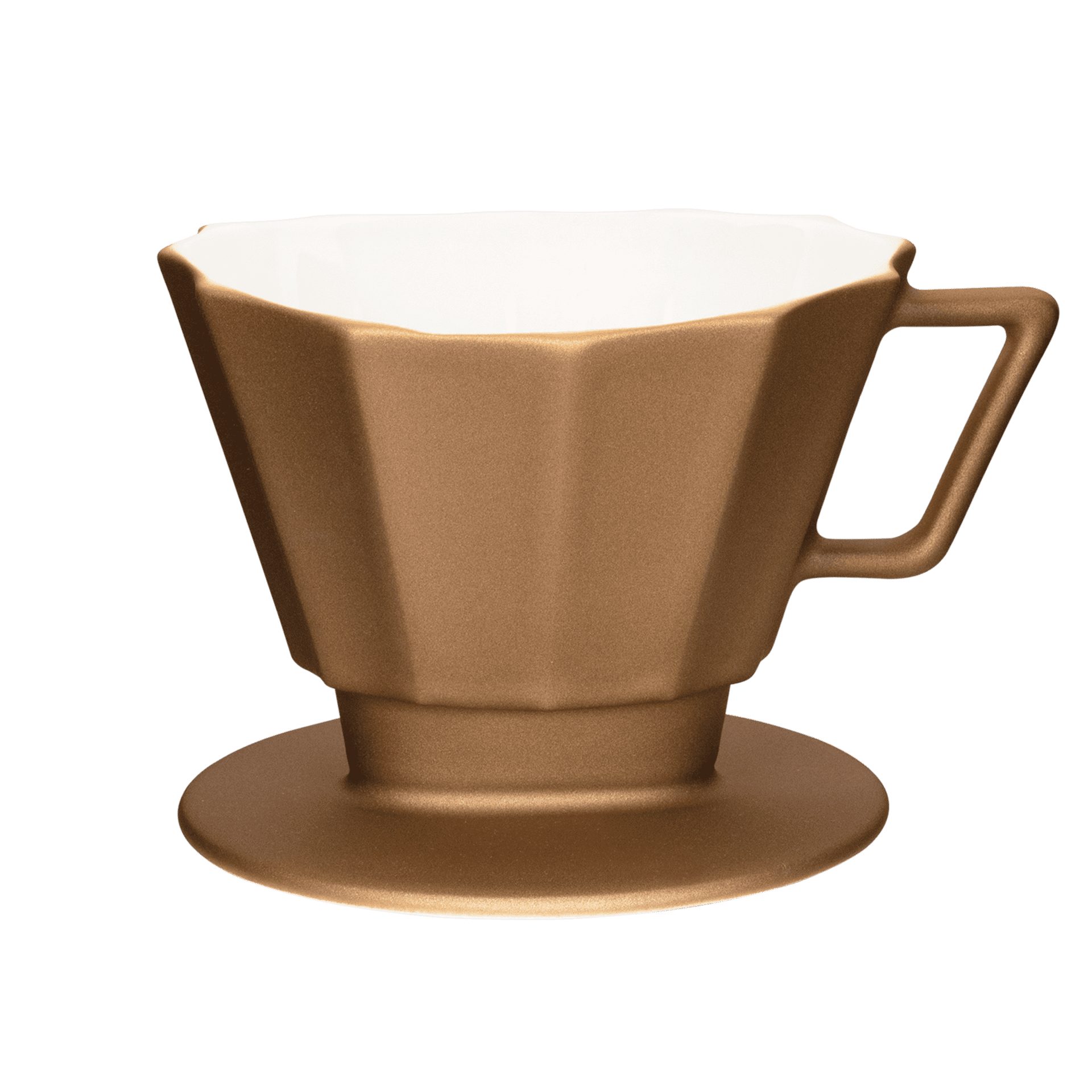 Mahlwerck Manufaktur Handfilter Kaffeefilter, Porzellan, Größe 1 x 4 Mystery Copper | Handfilter
