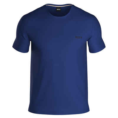 BOSS T-Shirt Mix&Match Loungewear-Shirt (1-tlg) Rundhals aus Stretch Baumwolle mit Logo-Stickerei