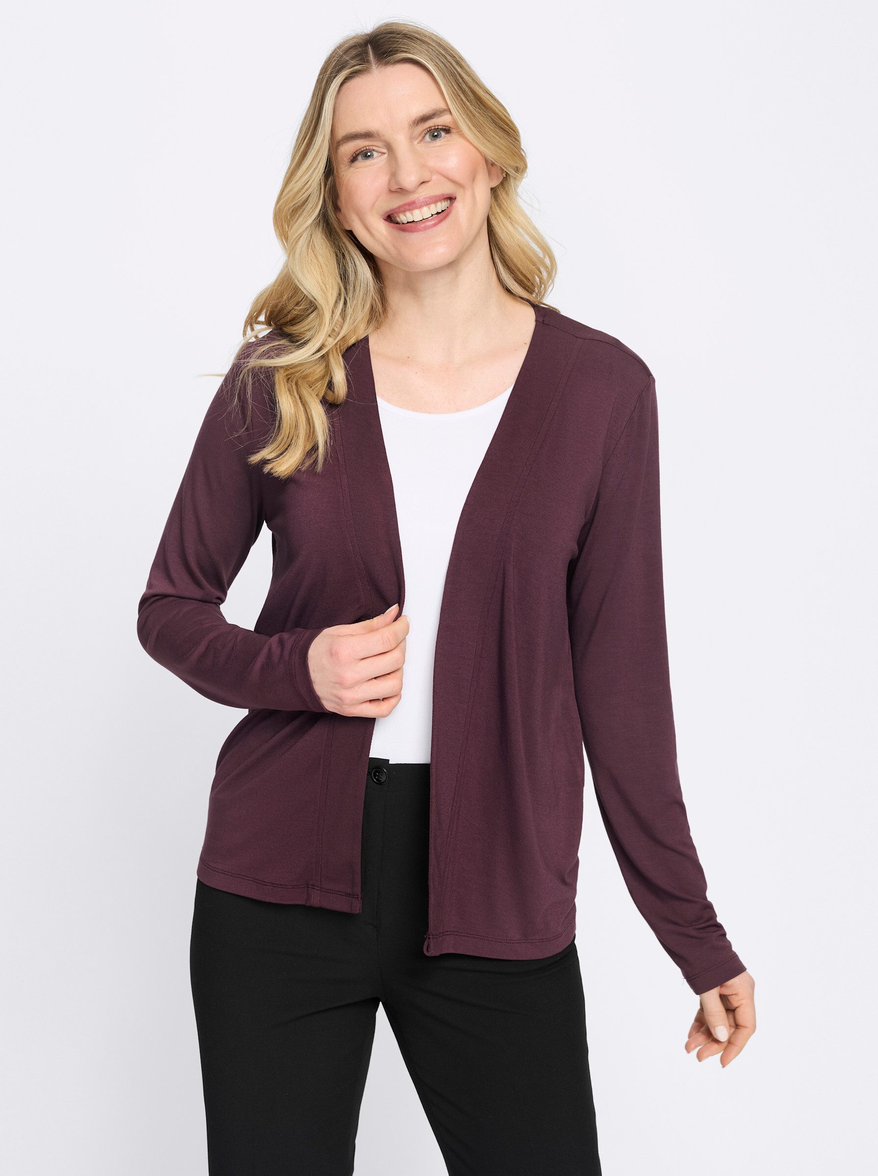 Sieh an! Shirtjacke Shirtjacke Langarm