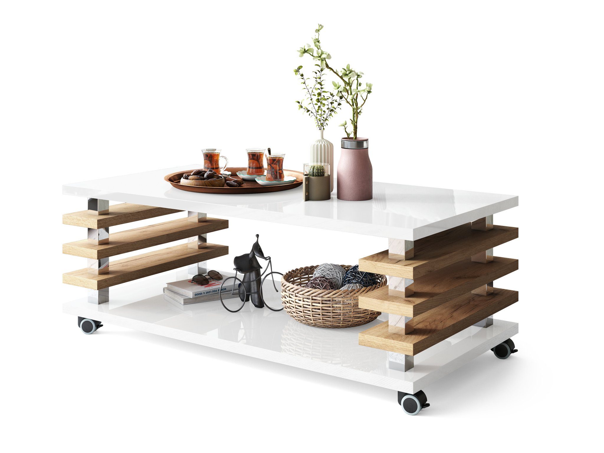 designimpex Couchtisch DC-3 Design Wohnzimmertisch Tisch günstig online kaufen